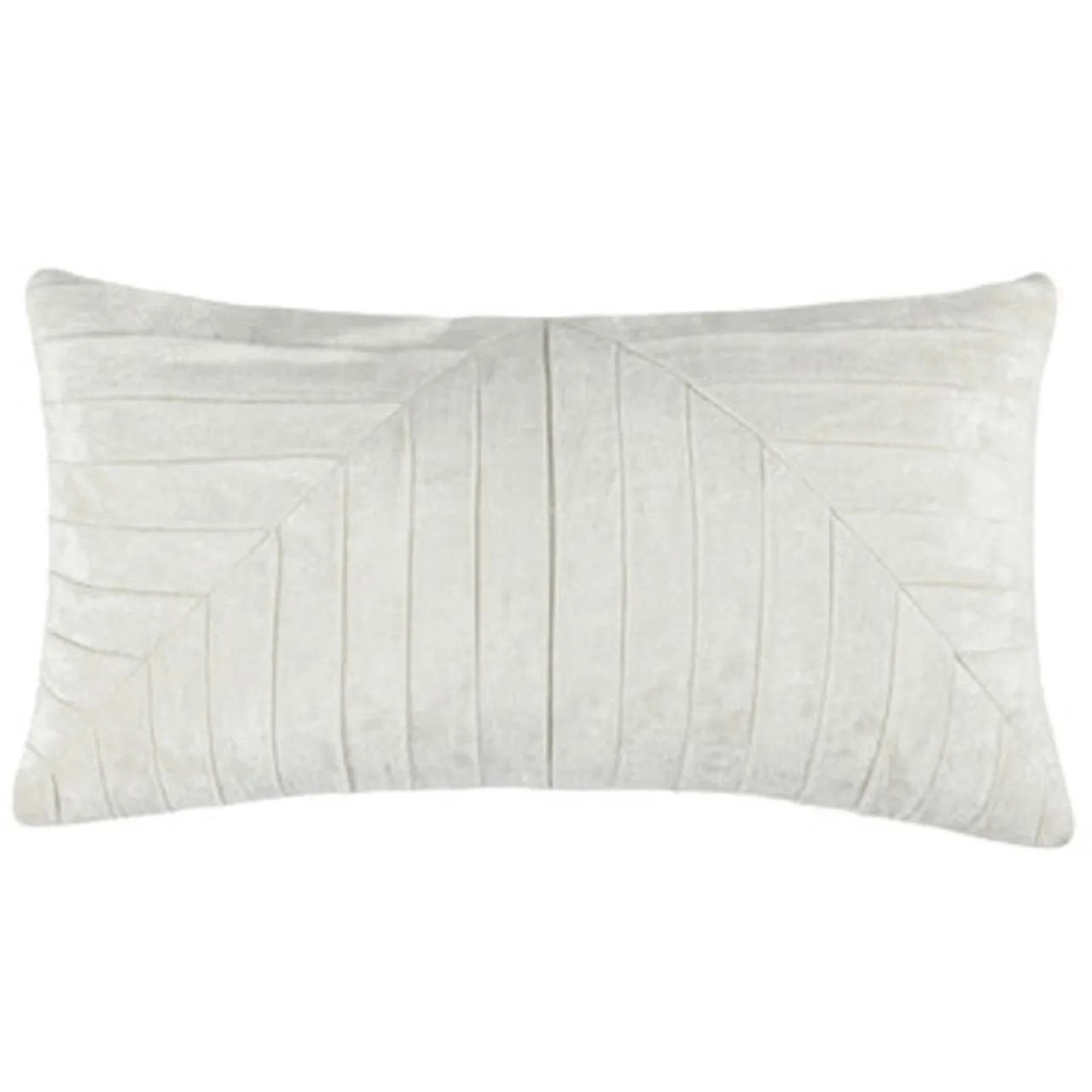 Z Gallerie Addie Lumbar Pillow - Ivory> Textile Sale | Solid Pillows