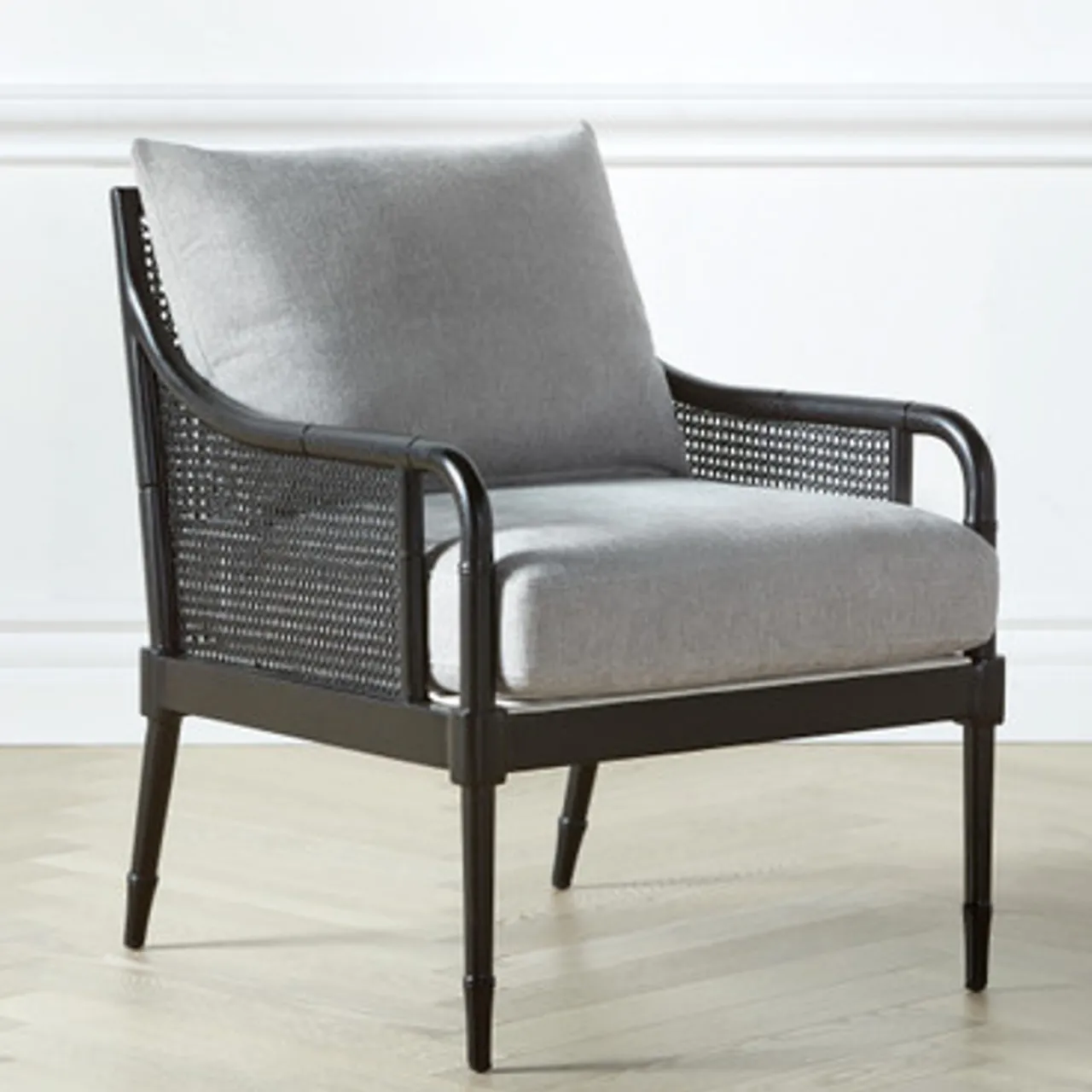 Z Gallerie Addison Accent Chair - Matte Black> Accent Chairs