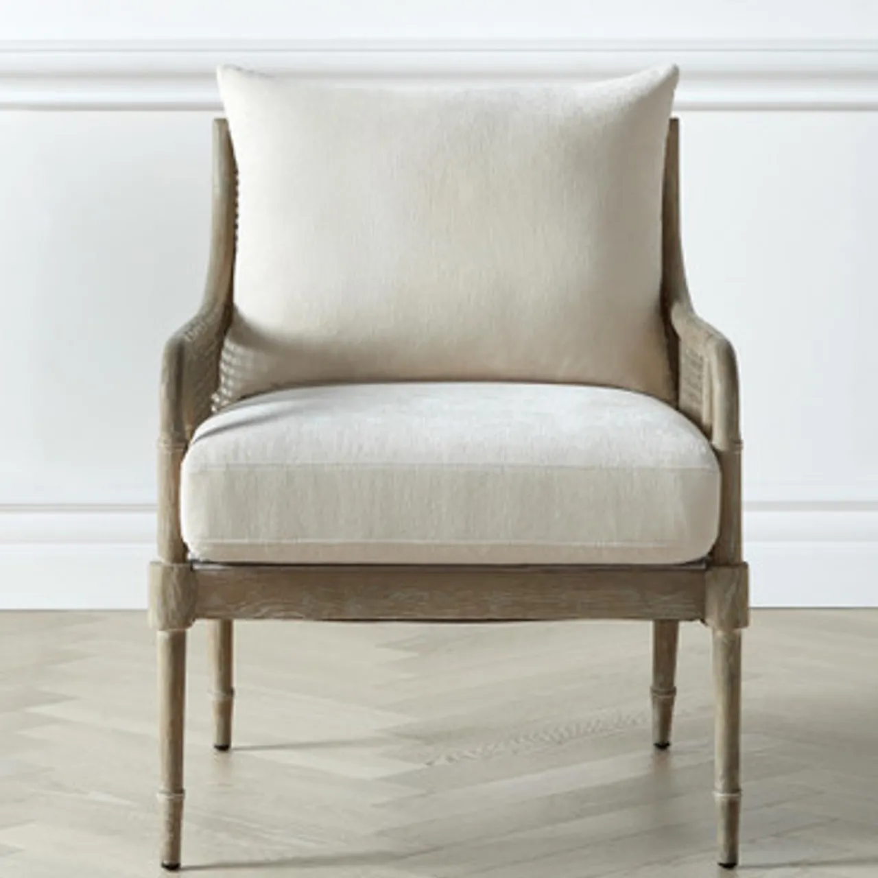 Z Gallerie Addison Accent Chair - Natural Grey> Accent Chairs