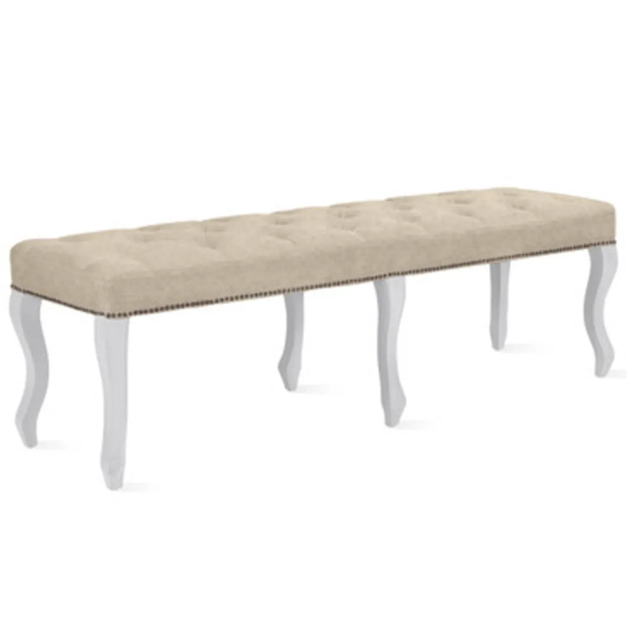 Z Gallerie Archer Bench - High Gloss White> Dining Bench & Stools