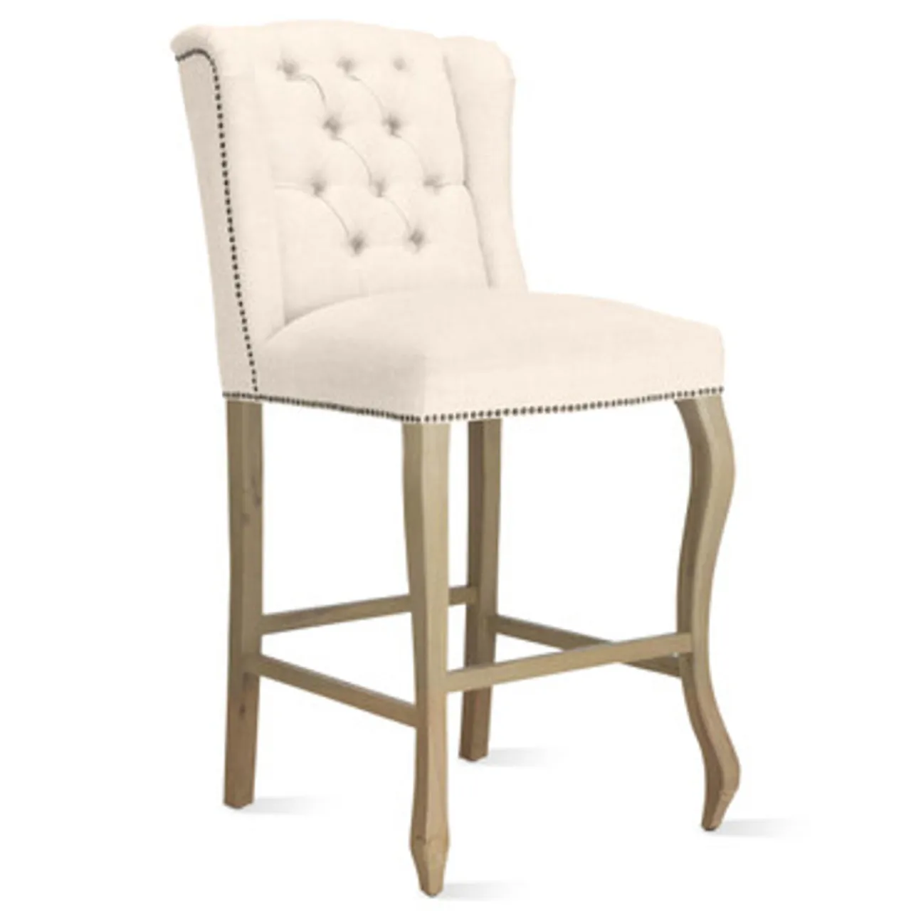 Z Gallerie Archer Stool - Wash Oak> Dining Chairs