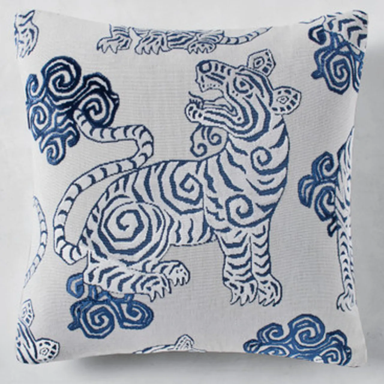 Z Gallerie Bengali Pillow 22" - Sapphire> Textile Sale | Novelty Pillows