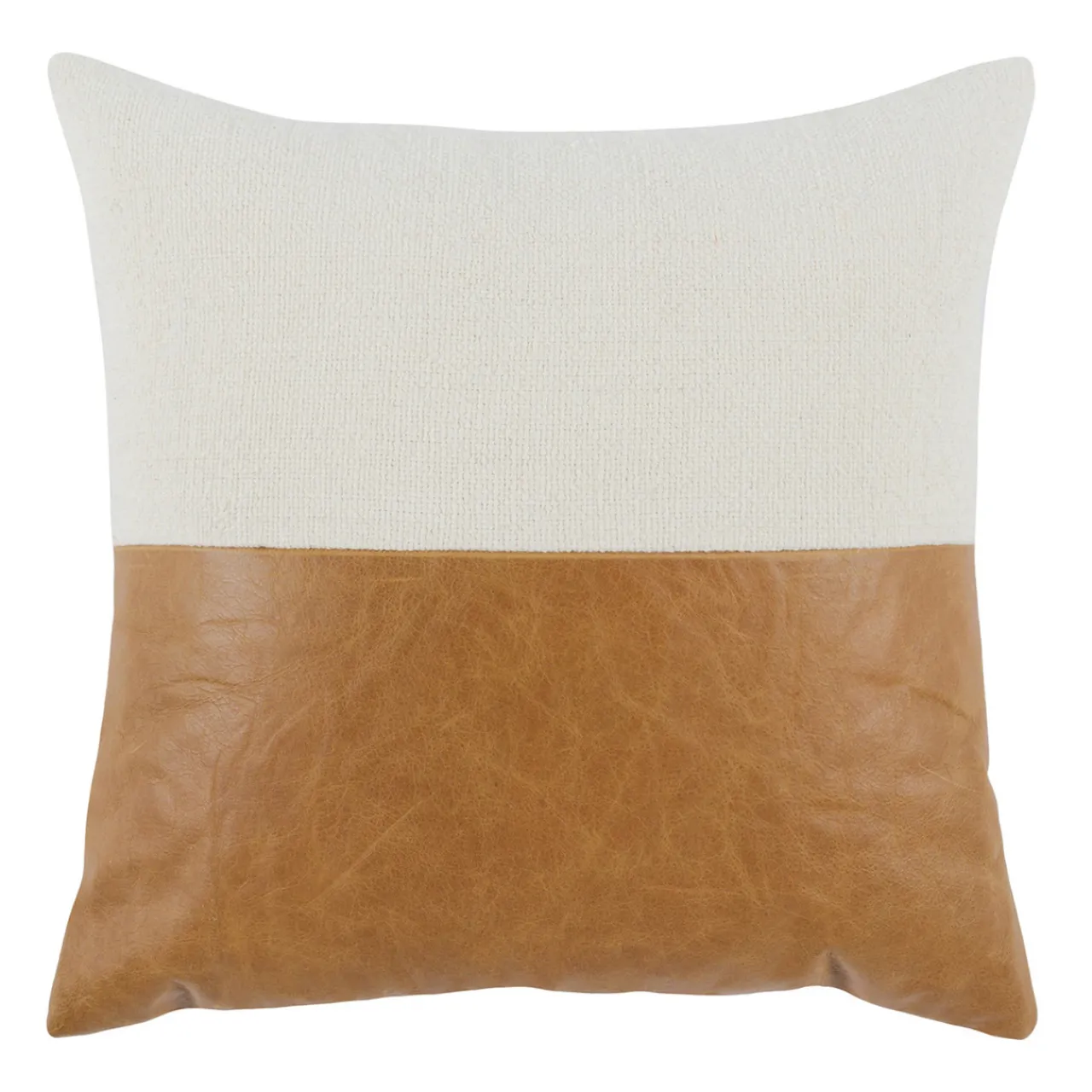 Z Gallerie Bodie Pillow 20" - Ivory> Textile Sale | Leather & Hide Pillows