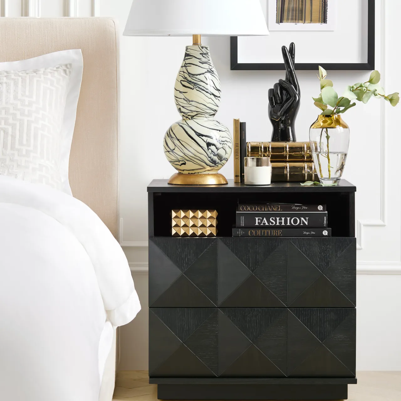 Z Gallerie Brock Nightstand> Nightstands