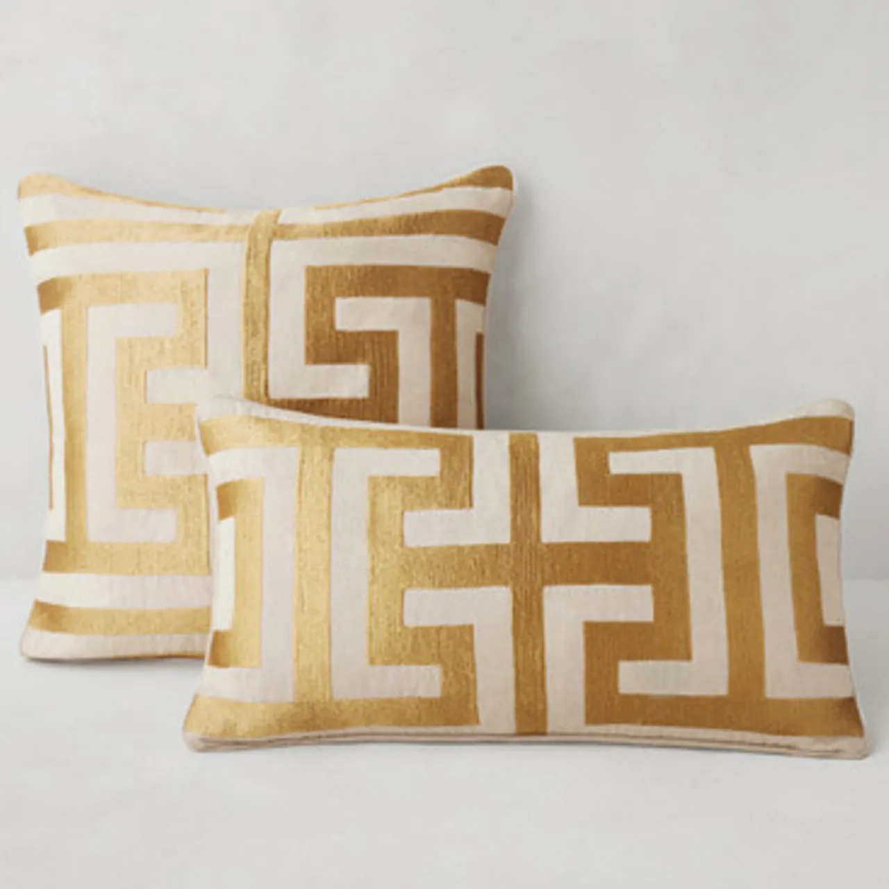 Z Gallerie Cace Pillow Collection - Gold> Textile Sale | Patterned Pillows