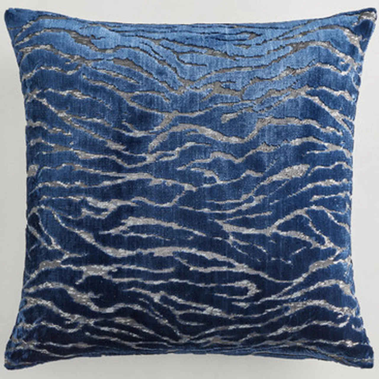 Z Gallerie Cachet Pillow 20" - Sapphire> Textile Sale | Patterned Pillows