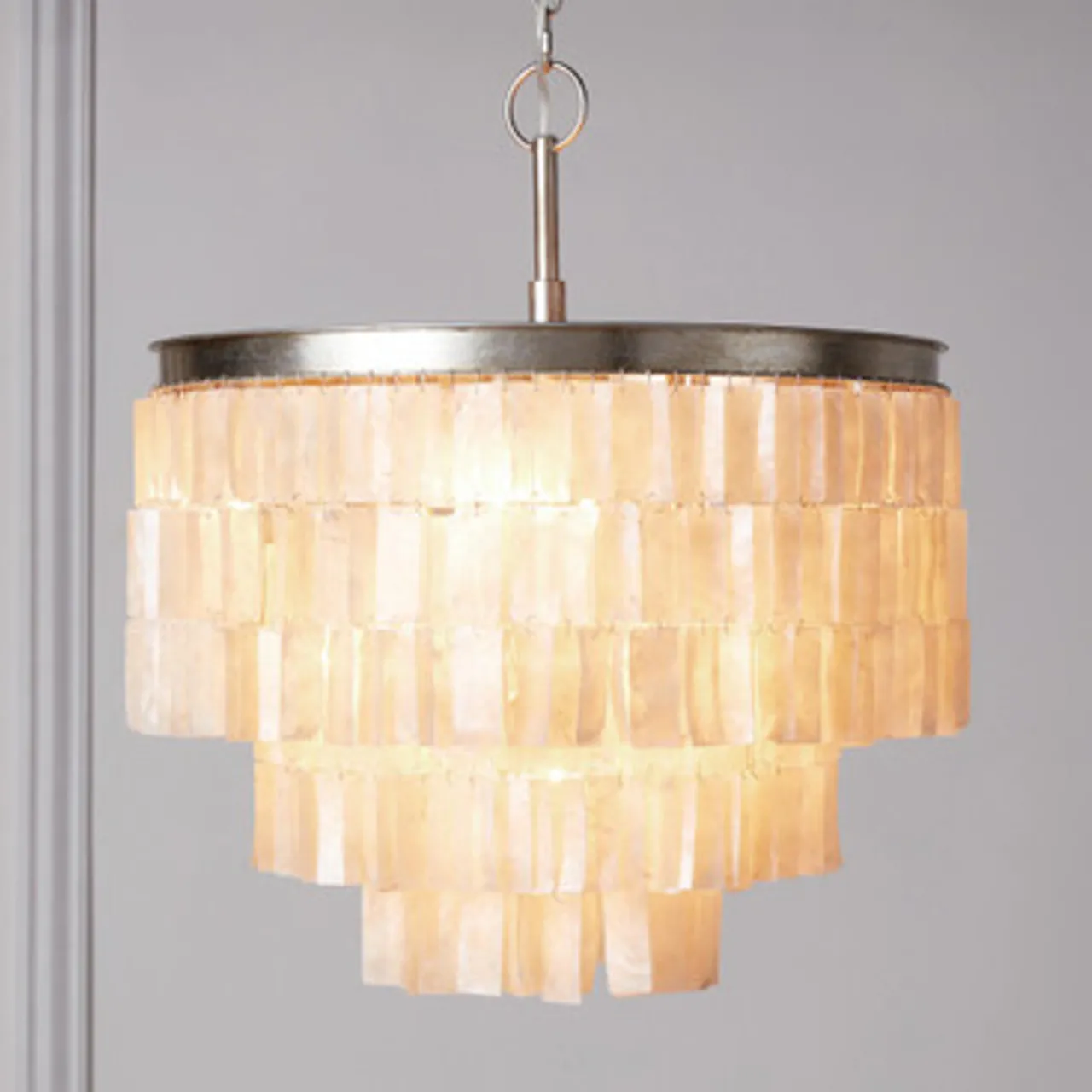 Z Gallerie Capiz Chandelier> Lighting Sale | Chandeliers