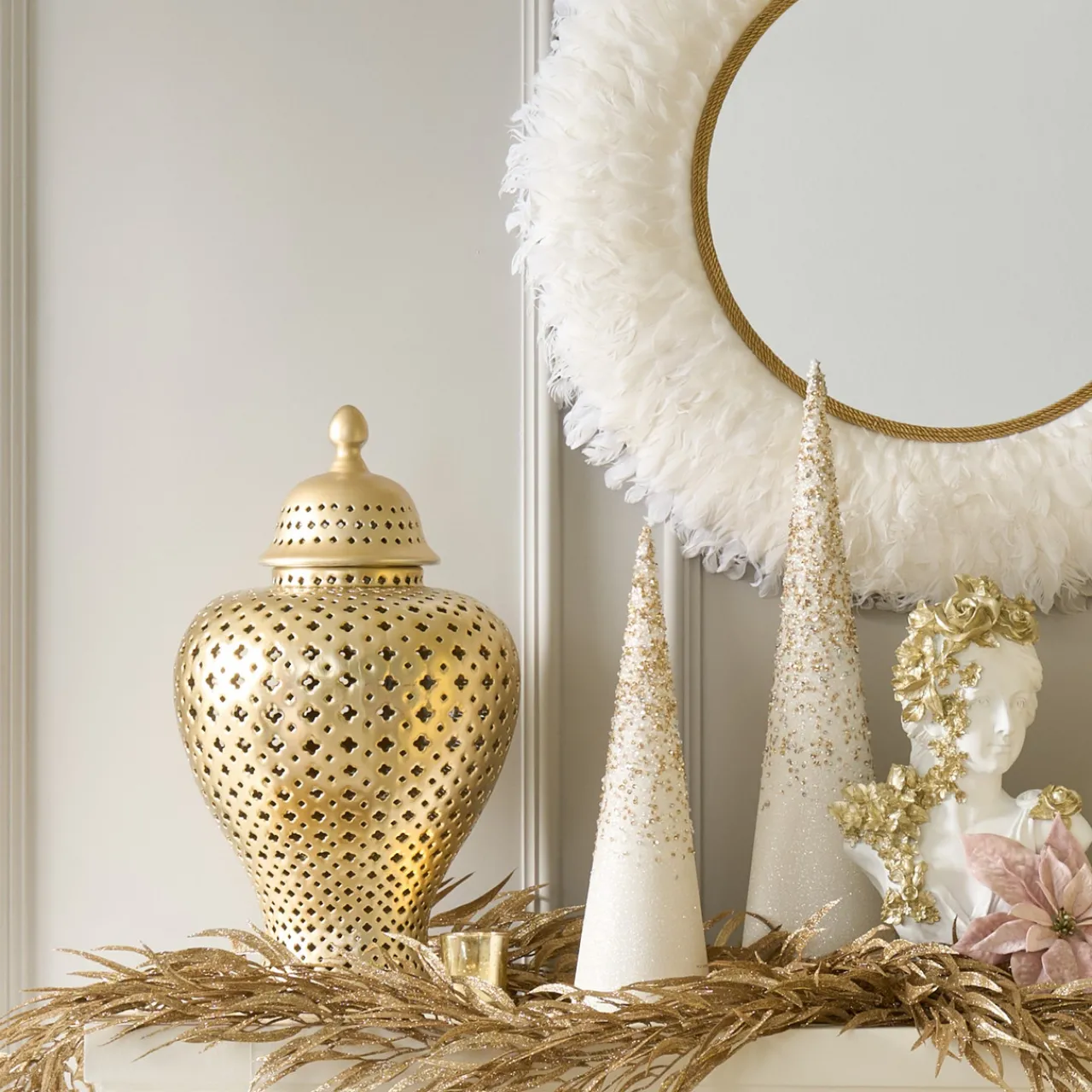 Z Gallerie Ceramic Filigree Jar> Home Decor | Décor Sale