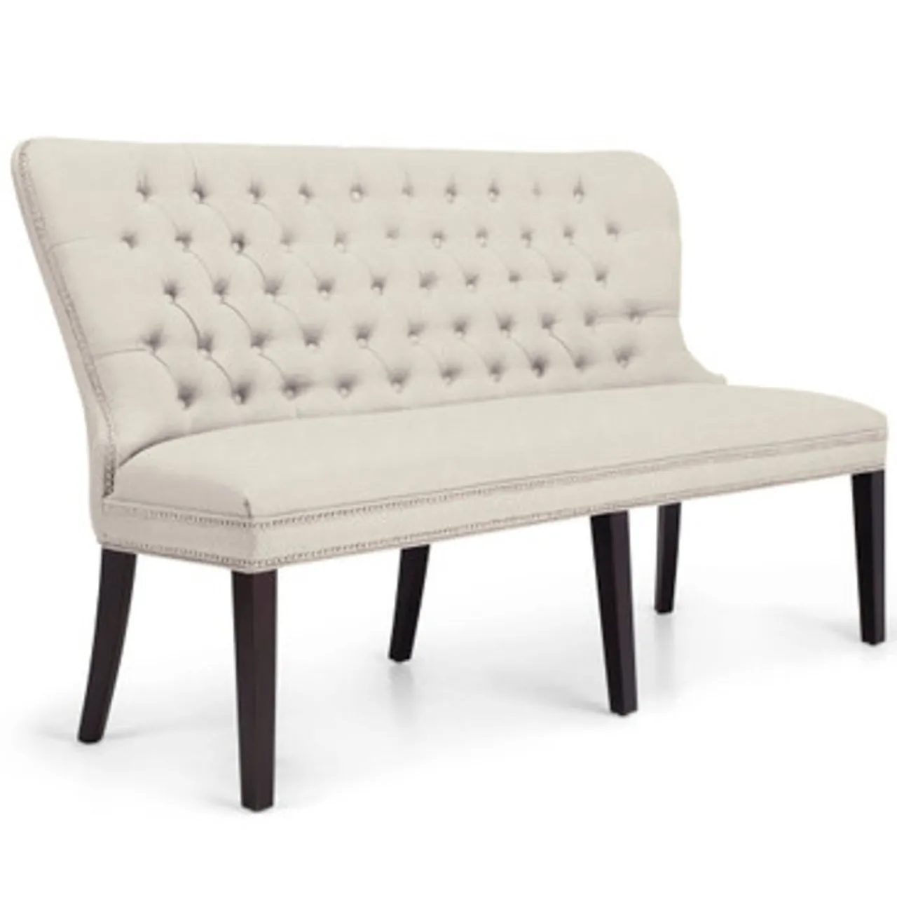 Z Gallerie Charlotte Banquette - Espresso> Dining Bench & Stools