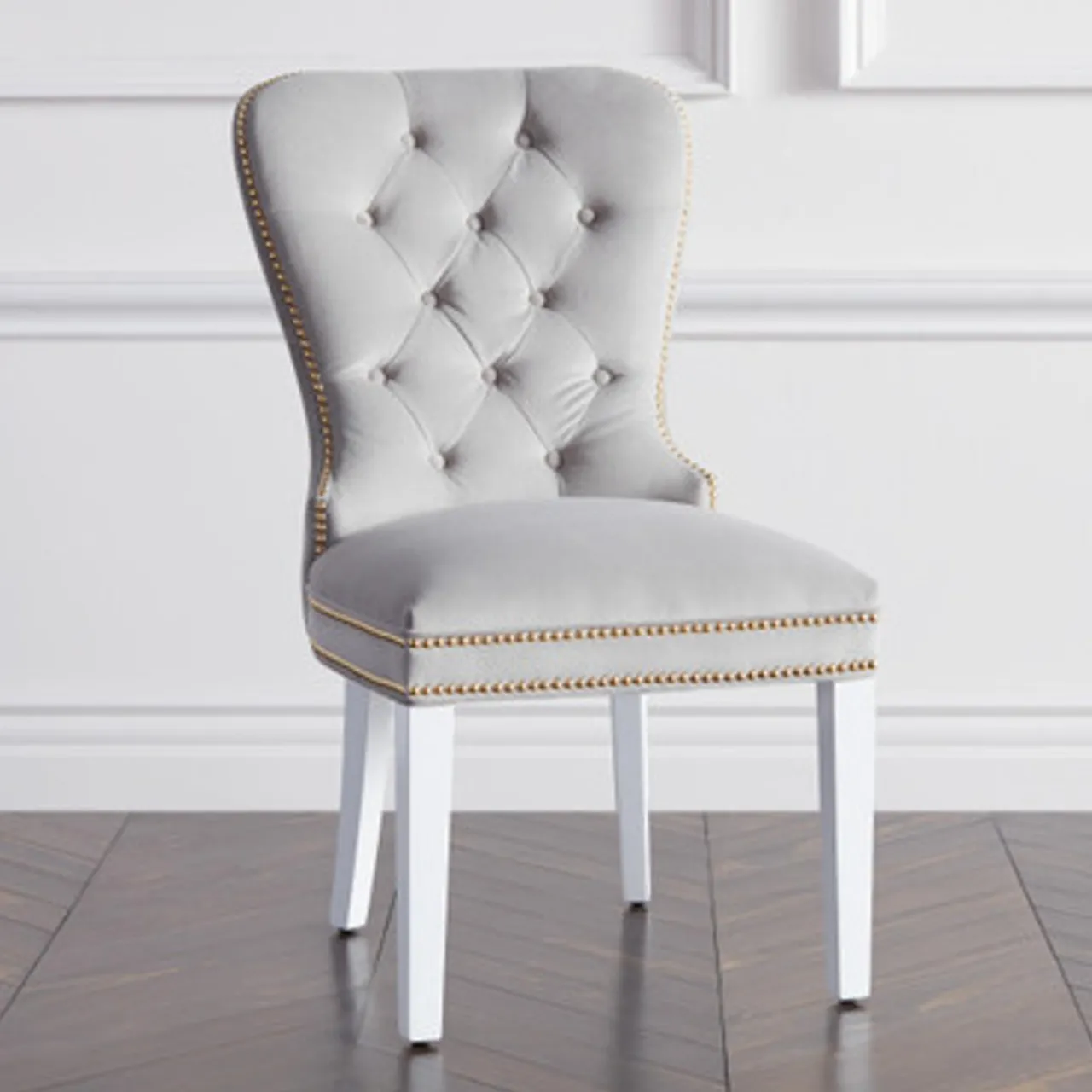 Z Gallerie Charlotte Dining Chair - High Gloss White> Dining Chairs