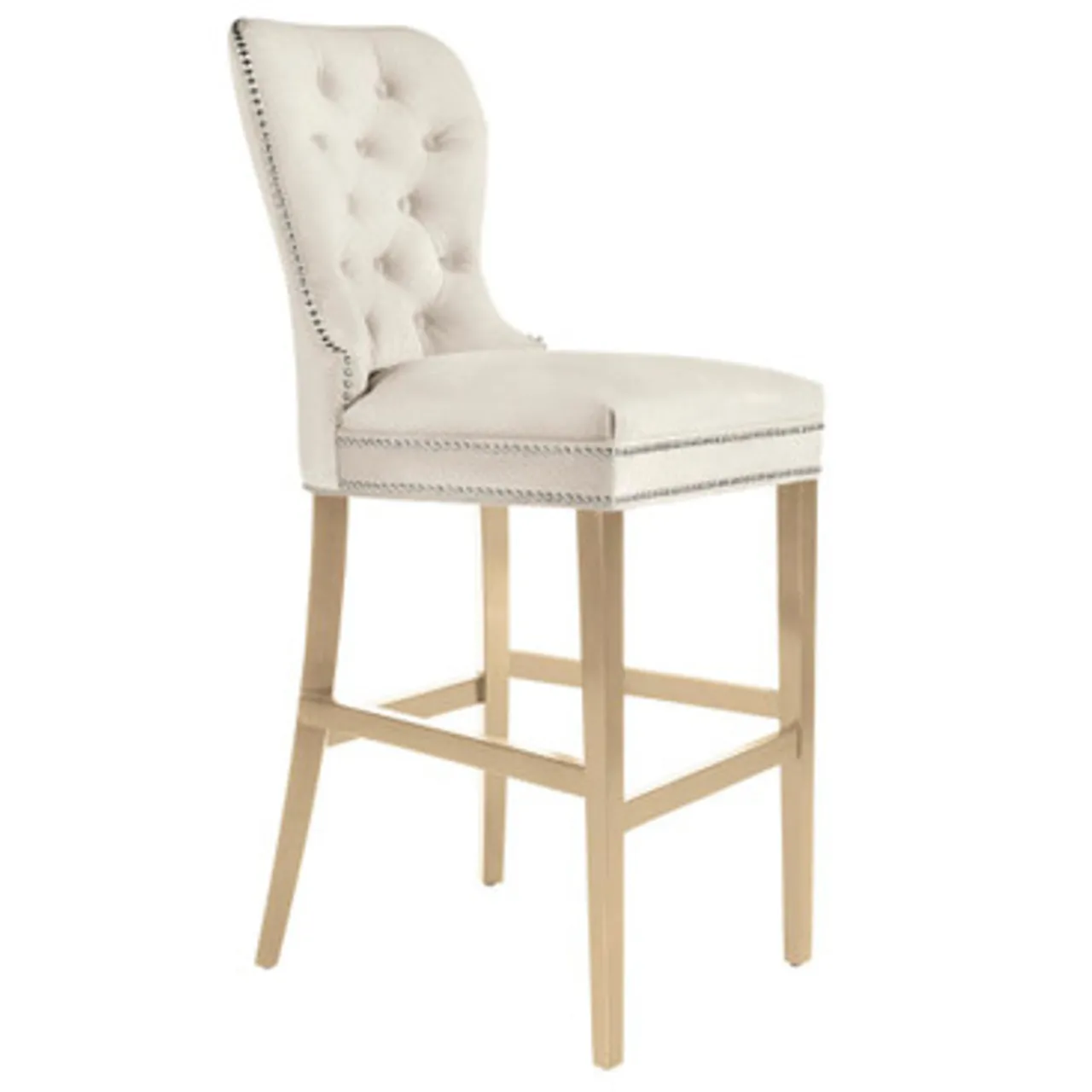 Z Gallerie Charlotte Stool - Wash Oak> Dining Chairs