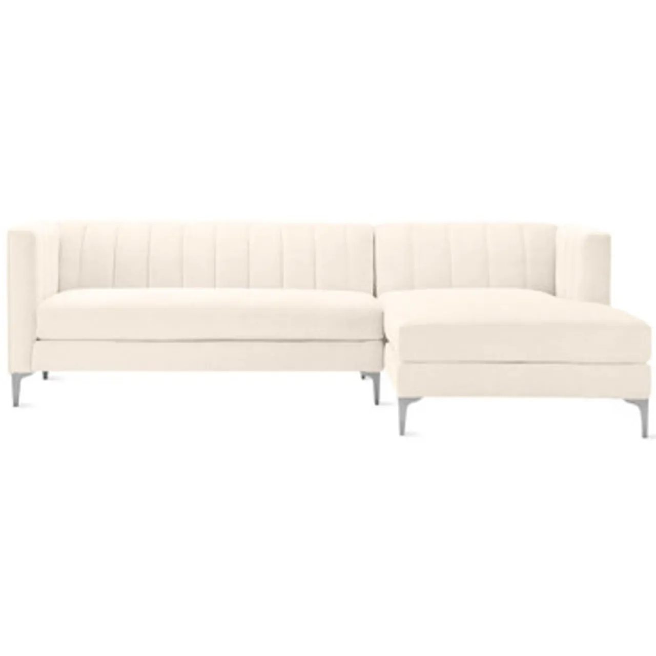 Z Gallerie Crestmont Corner Chaise Sectional - 2 PC> Sofas | Sectionals