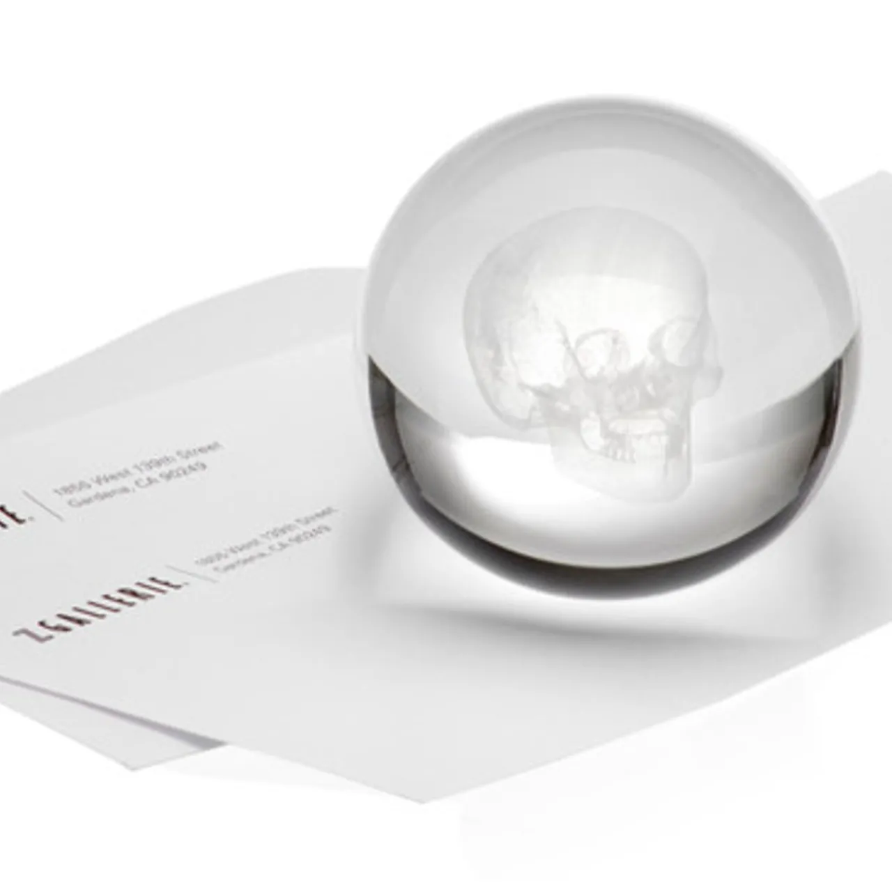 Z Gallerie Crystal Skull Paperweight> Home Decor | Décor Sale