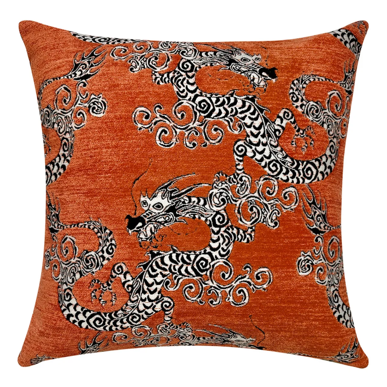 Z Gallerie Dragonette Pillow 20" - Orange> Textile Sale | Novelty Pillows