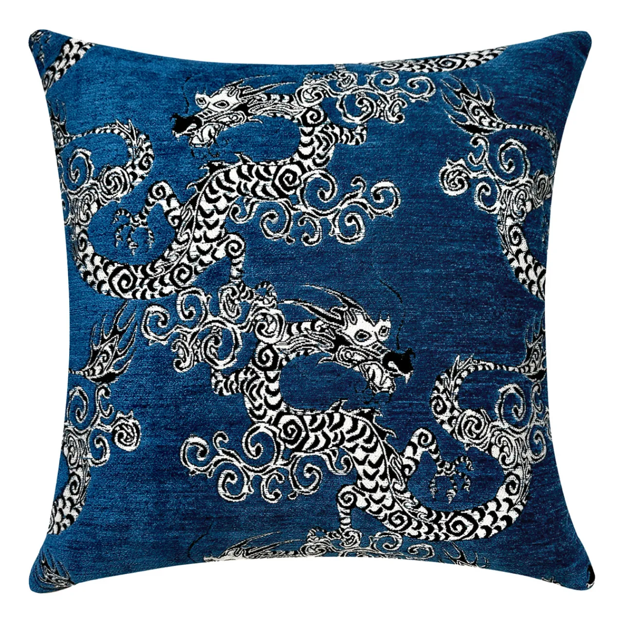 Z Gallerie Dragonette Pillow 20" - Sapphire> Textile Sale | Novelty Pillows