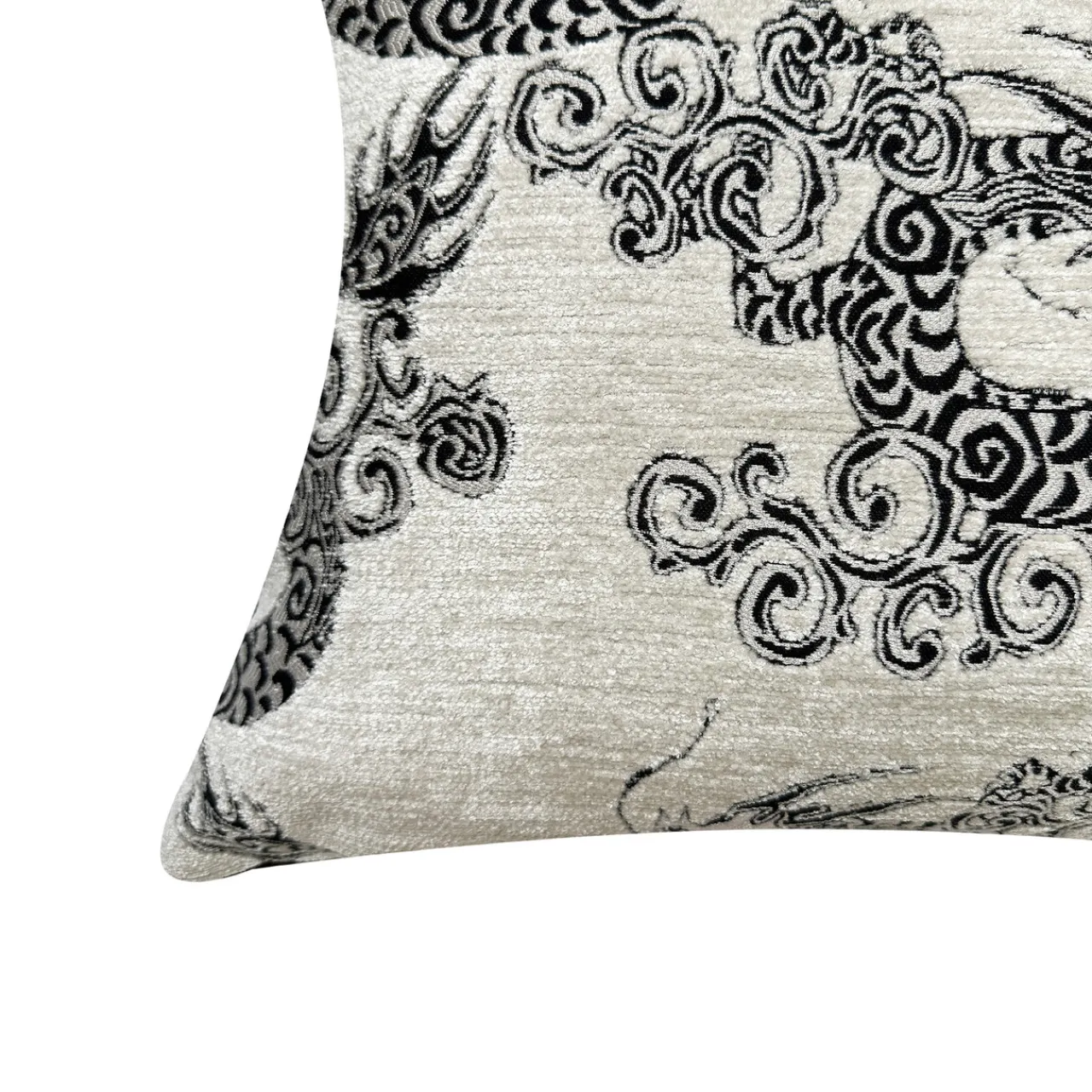 Z Gallerie Dragonette Pillow 20" - White> Textile Sale | Novelty Pillows