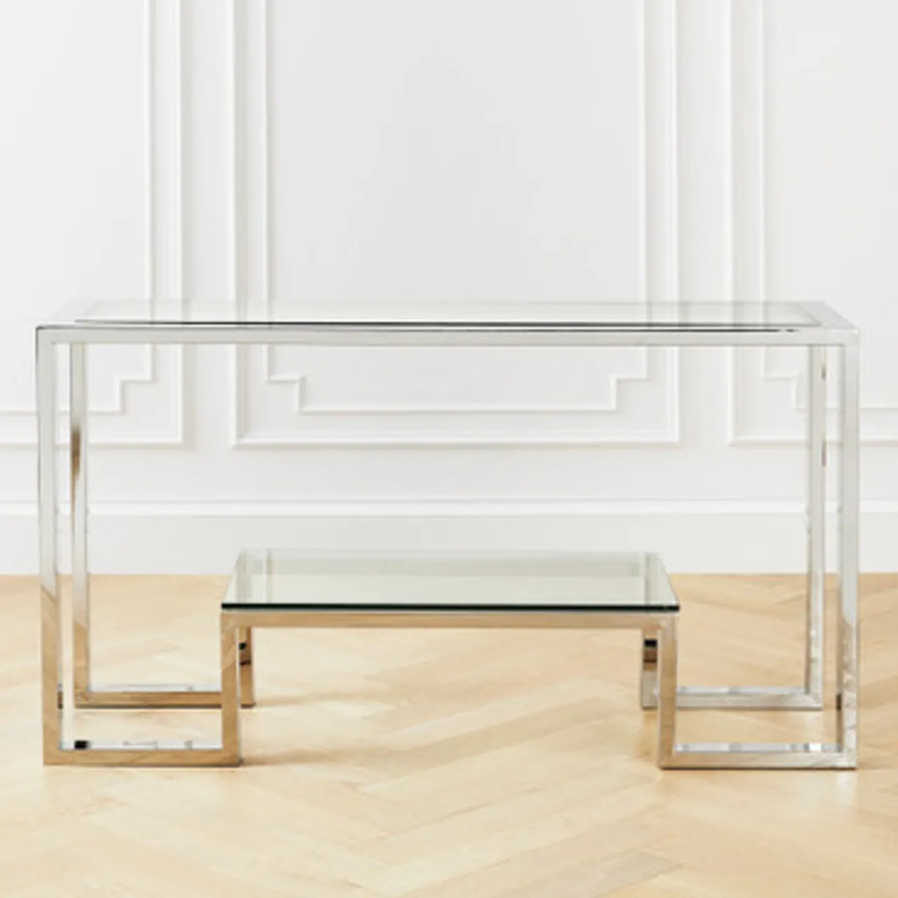 Z Gallerie Duplicity Console Table> Cabinets & Shelving