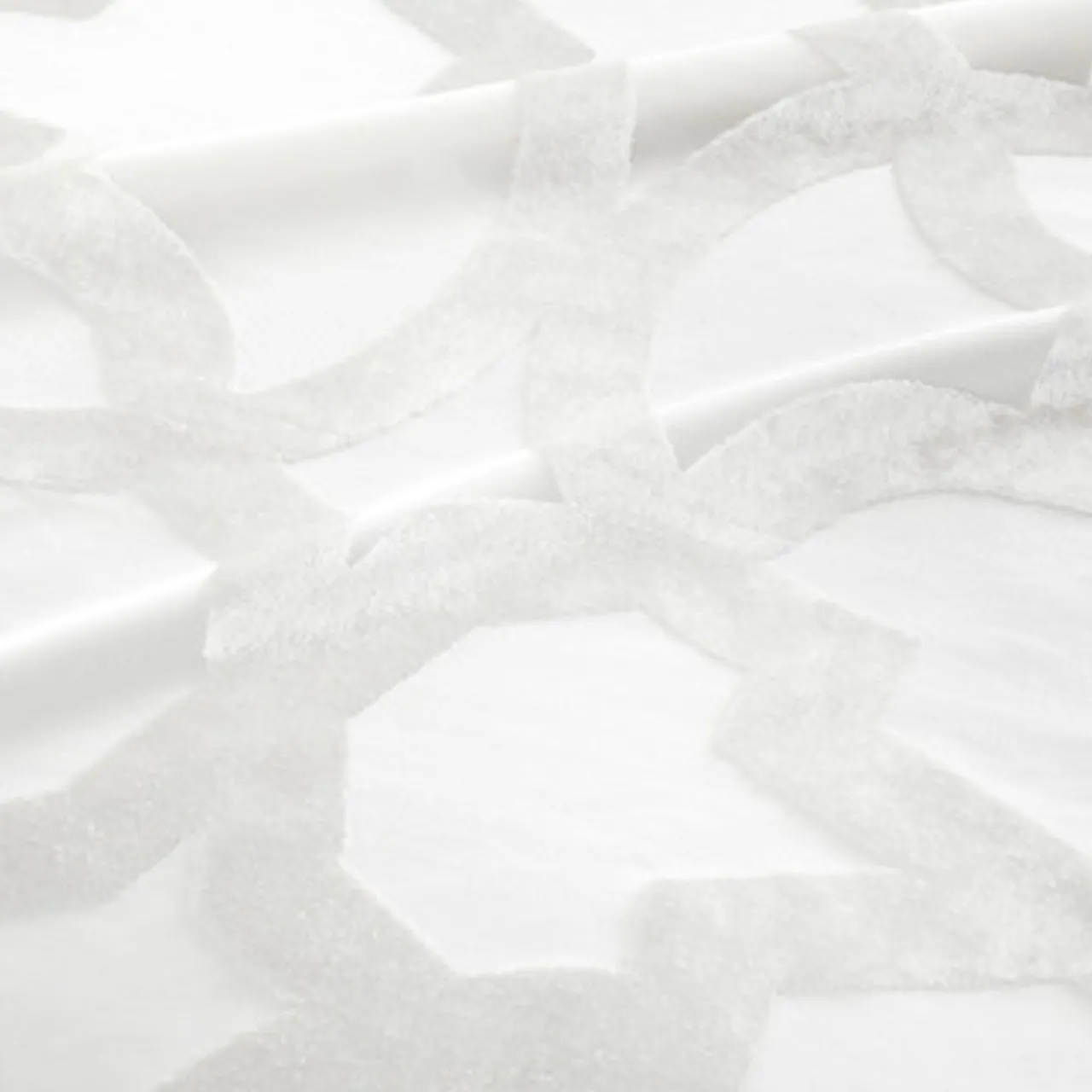 Z Gallerie Edessa Bedding - Pearl> Textured Bedding | Velvet Bedding