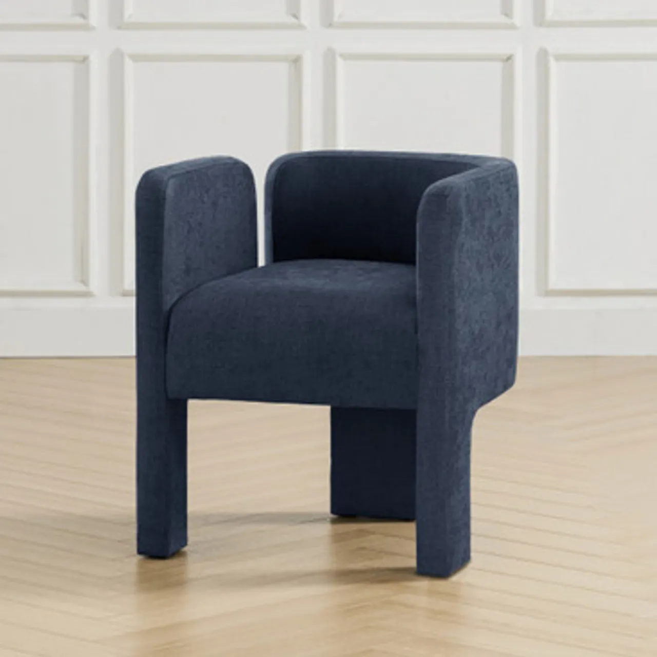 Z Gallerie Elias Dining Chair - Navy> Dining Chairs