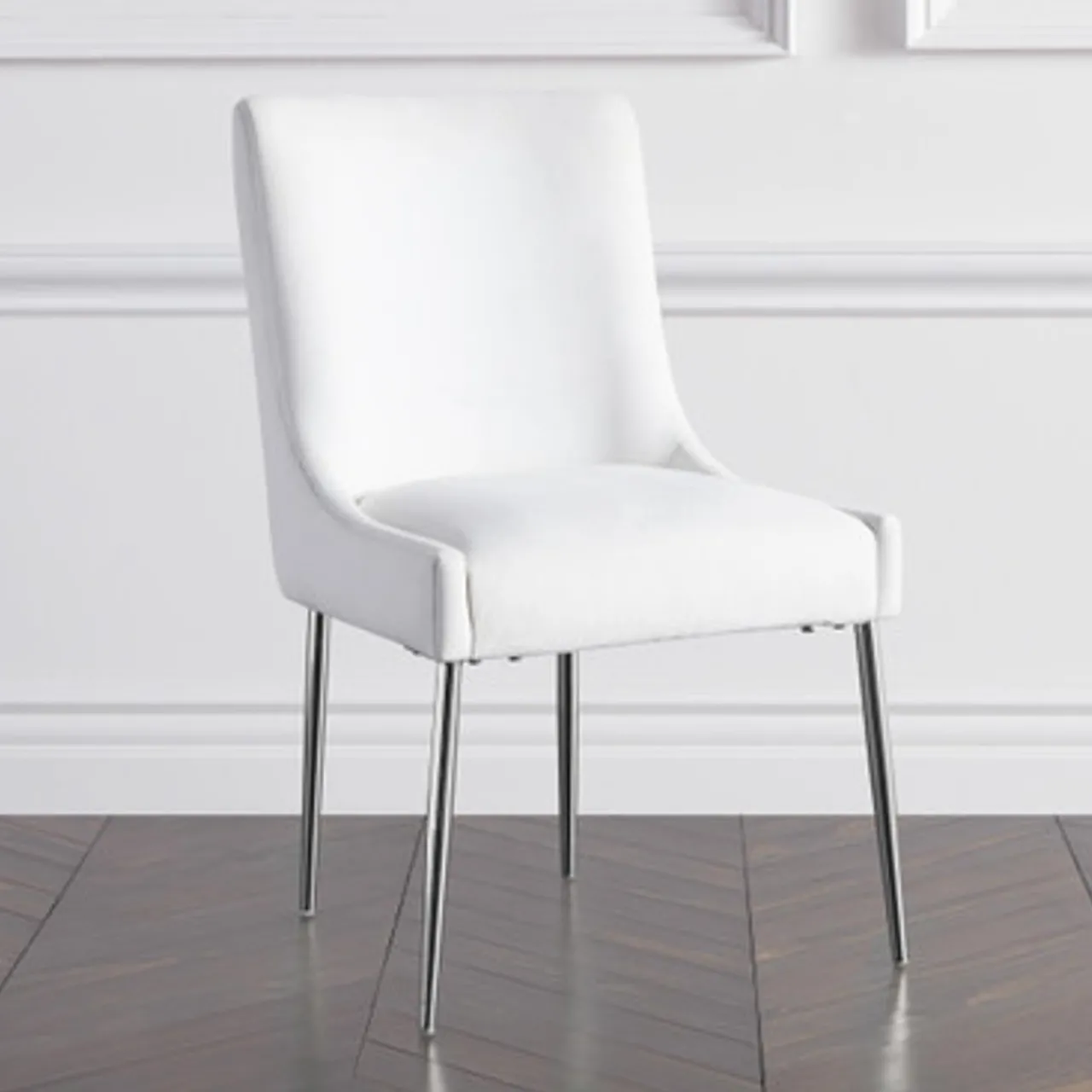 Z Gallerie Elinor Dining Chair - Bright Nickel> Dining Chairs