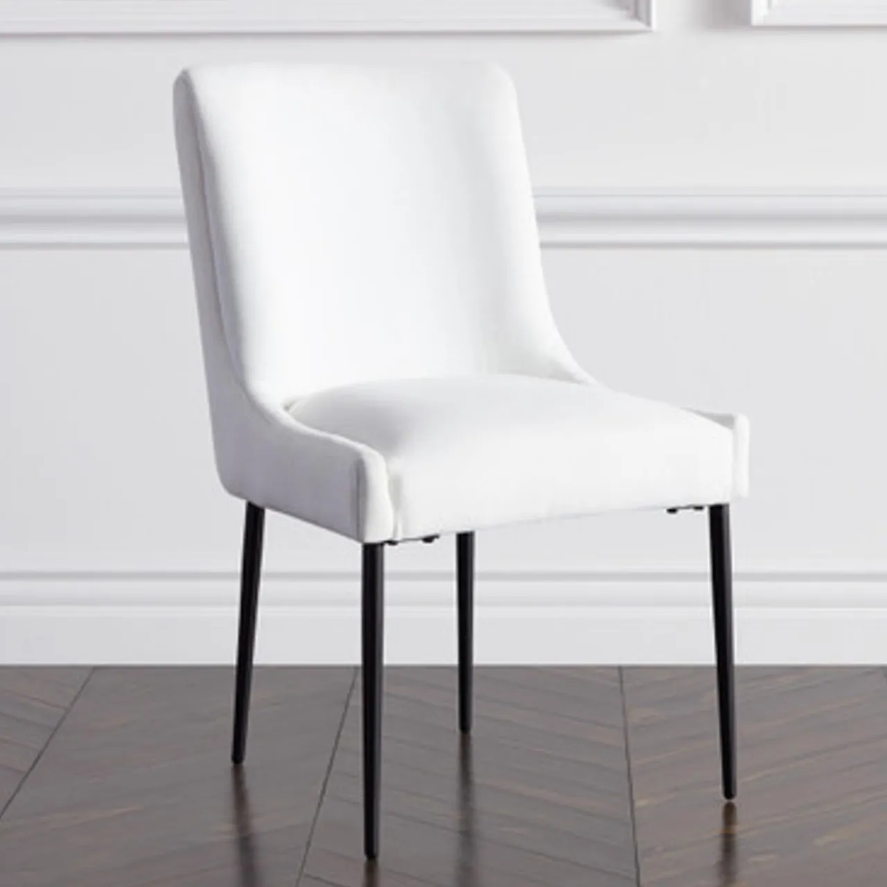 Z Gallerie Elinor Dining Chair - Matte Black> Dining Chairs