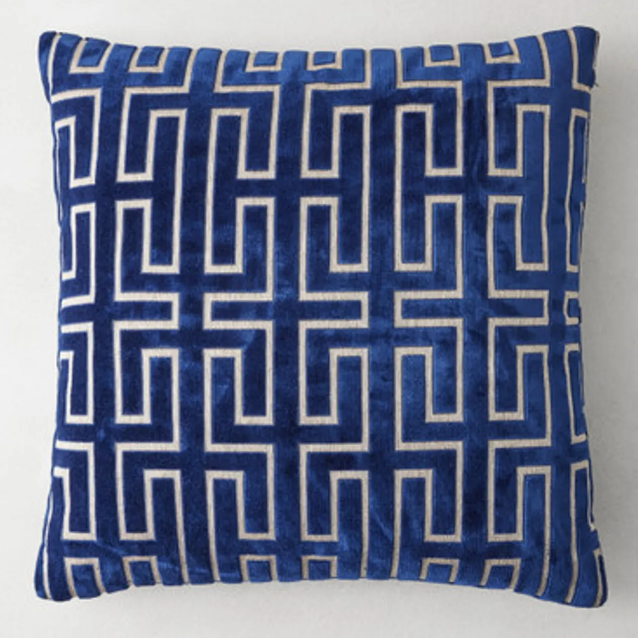 Z Gallerie Empire Pillow 24" - Sapphire> Patterned Pillows | Textile Sale