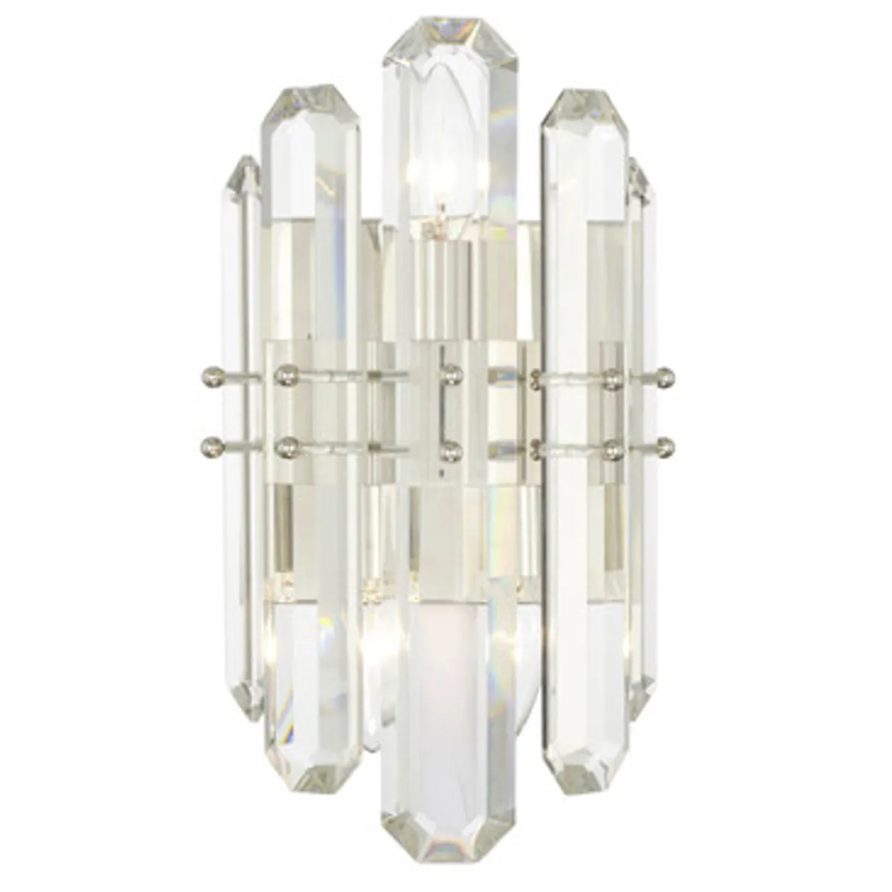 Z Gallerie Fallon 2 Light Sconce - Polished Nickel> Lighting Sale | Living Room Lighting