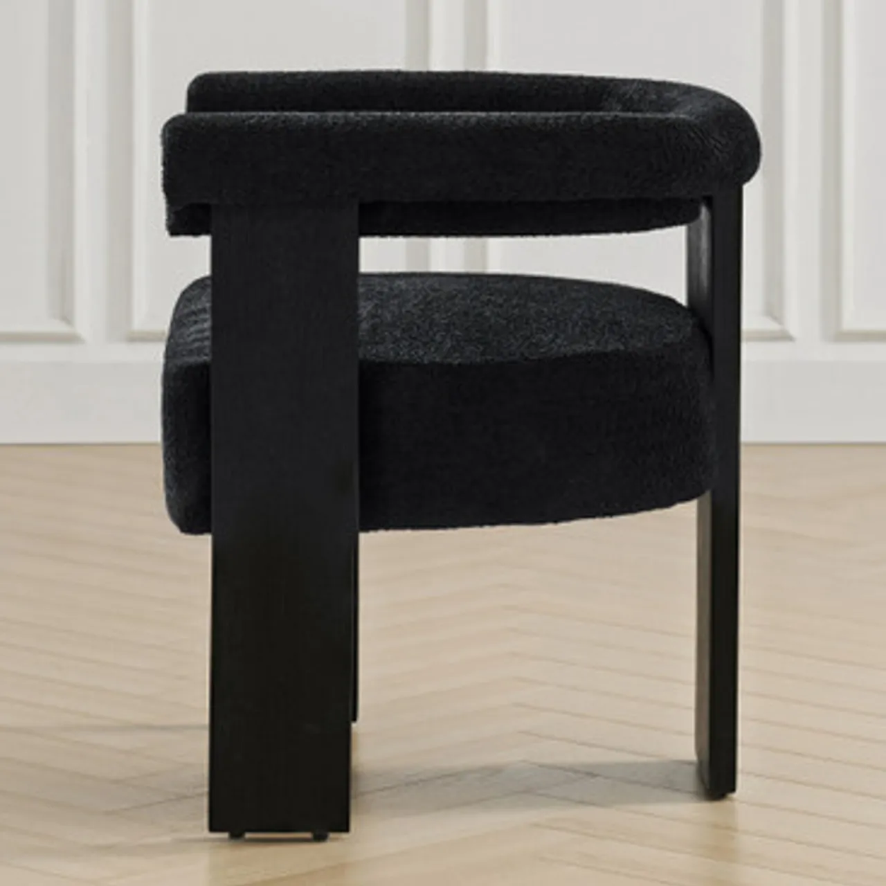 Z Gallerie Fedor Dining Chair - Black> Dining Chairs