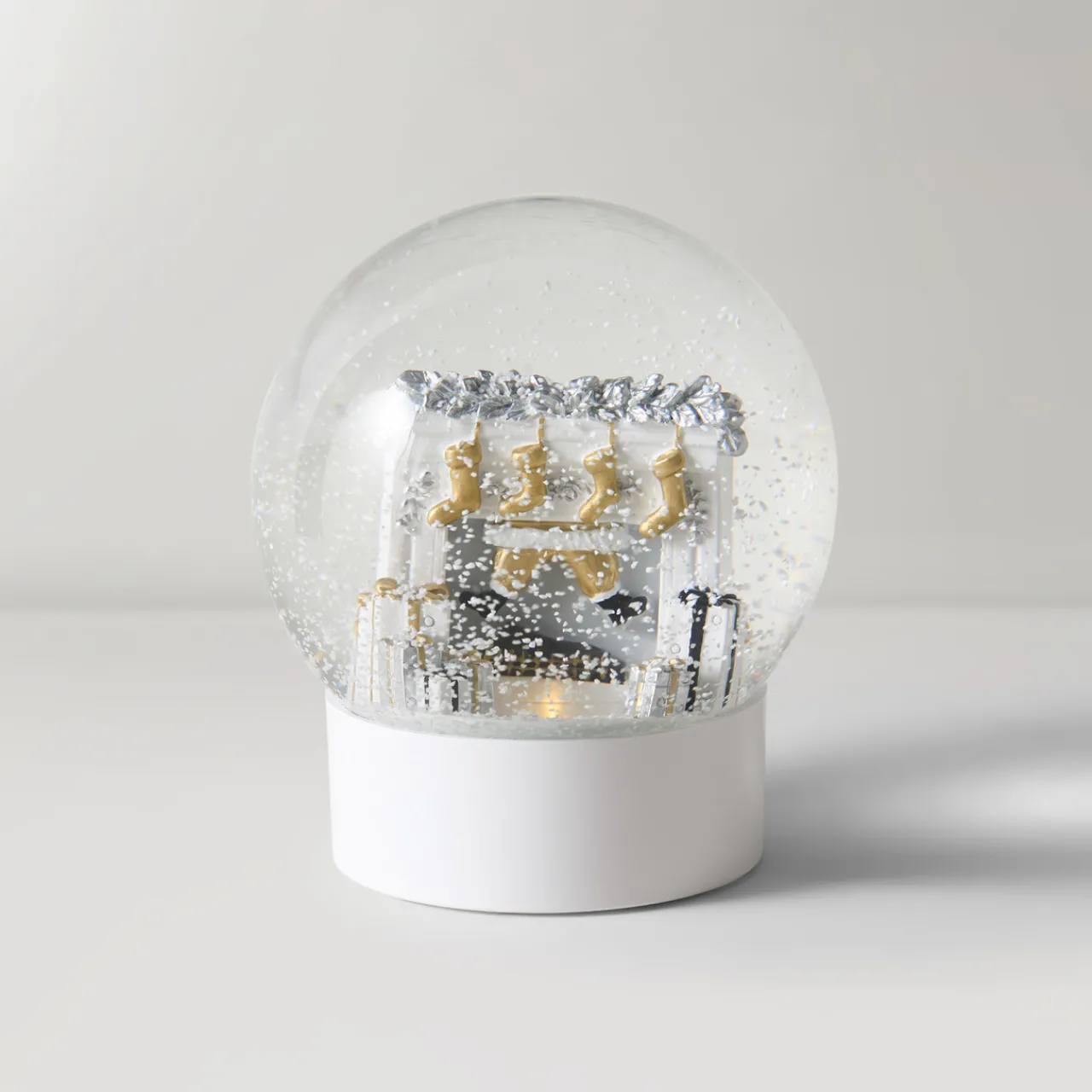 Z Gallerie Fireplace Snow Globe> Décor | Home Decor