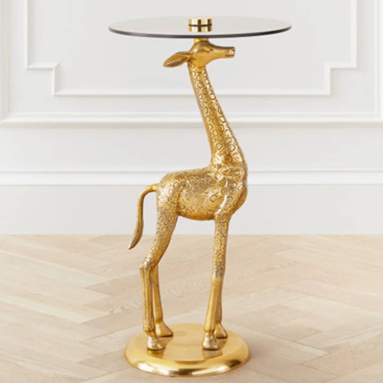 Z Gallerie Giraffe Accent Table> Side Tables