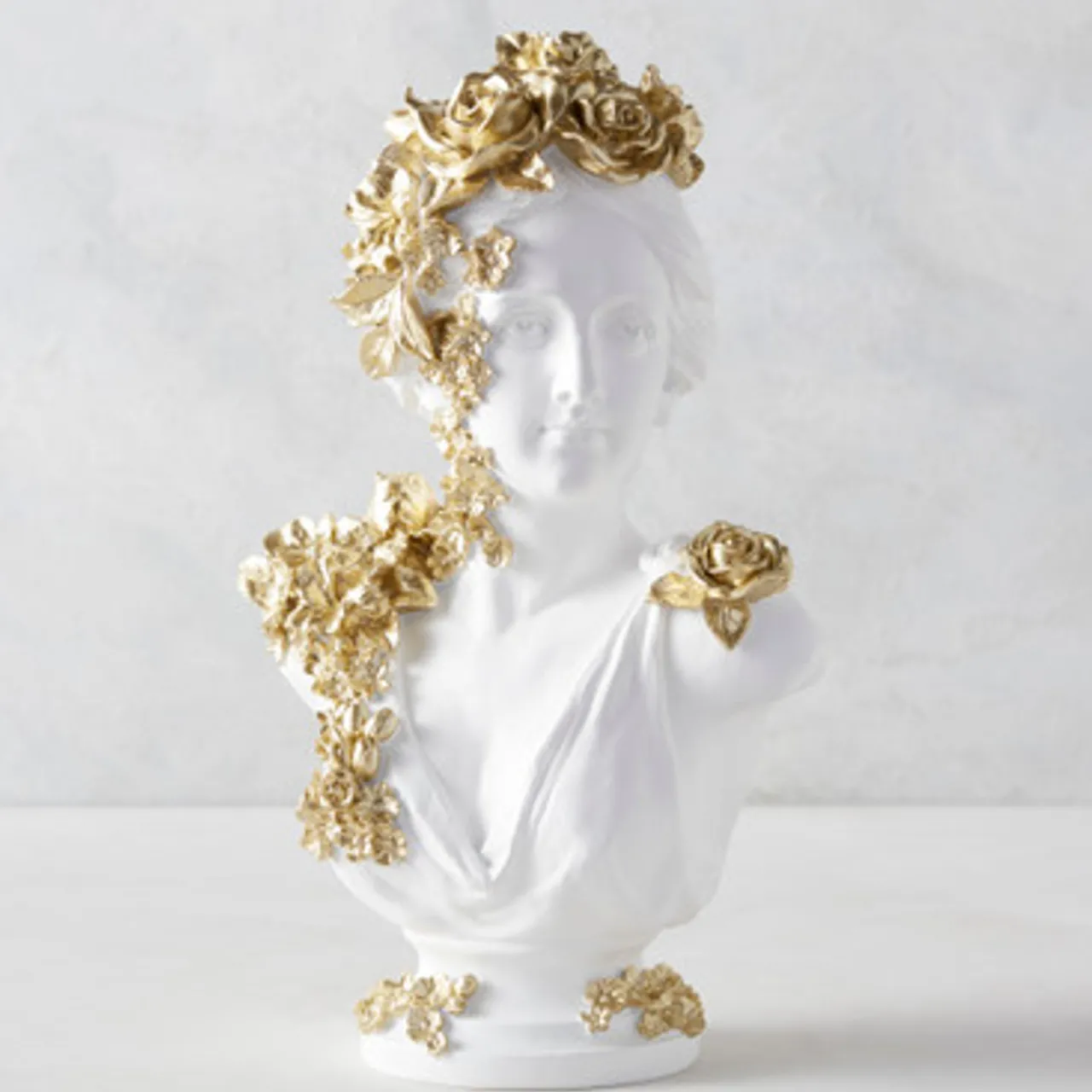 Z Gallerie Gold Floral Bust> Home Decor | Décor Sale