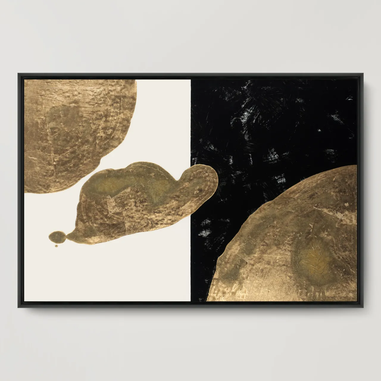 Z Gallerie Gold Spill I> Series | Framed Art