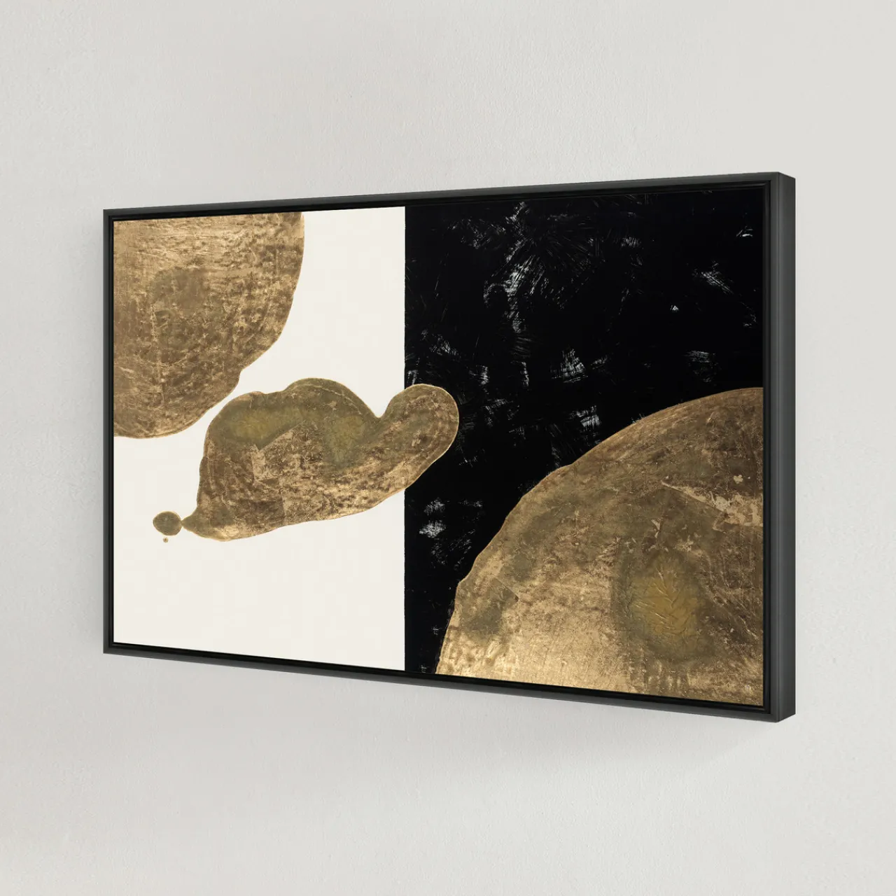 Z Gallerie Gold Spill I> Series | Framed Art