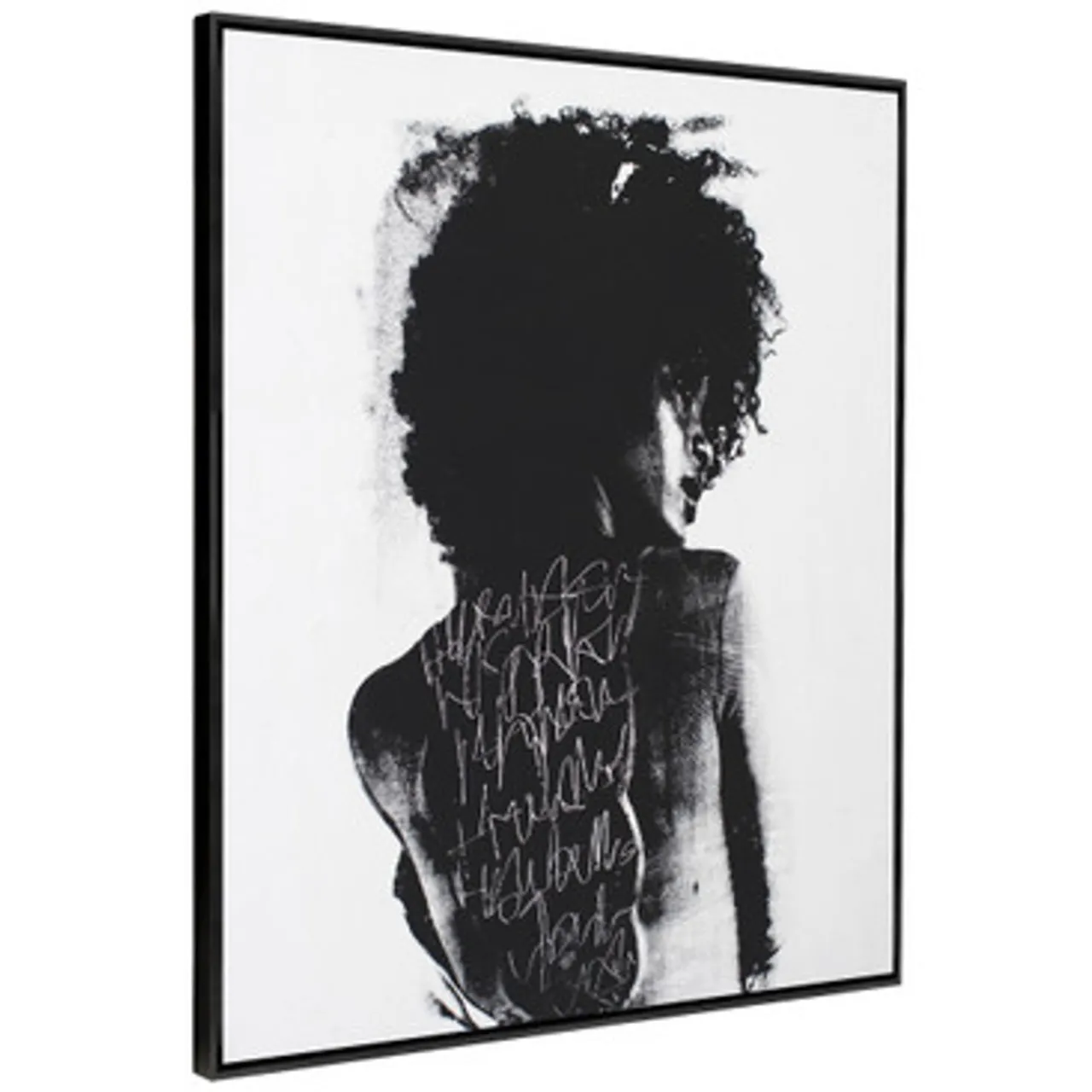 Z Gallerie Graffiti On Her Back> Framed Art | Canvas