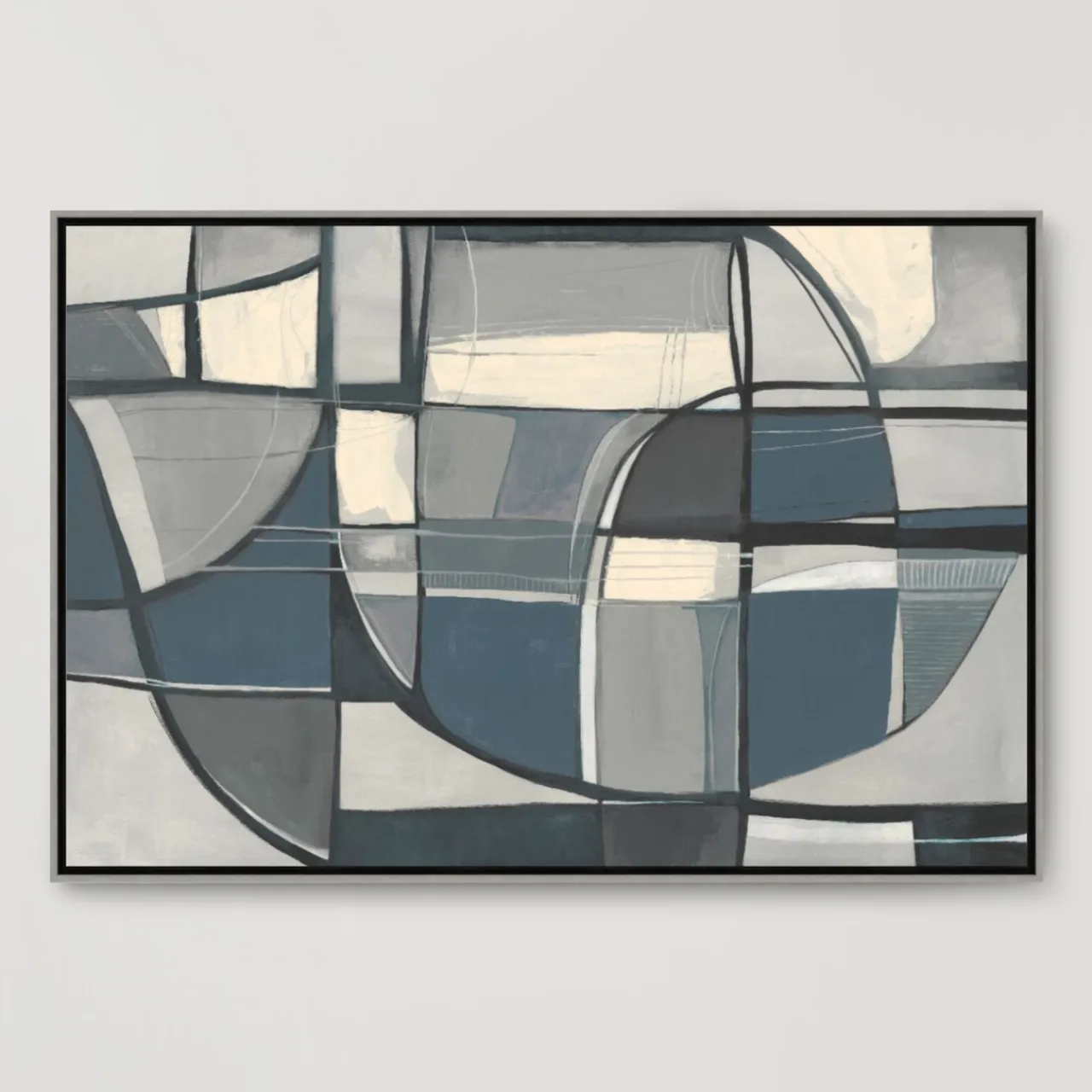 Z Gallerie Gridlocked> Framed Art | Canvas