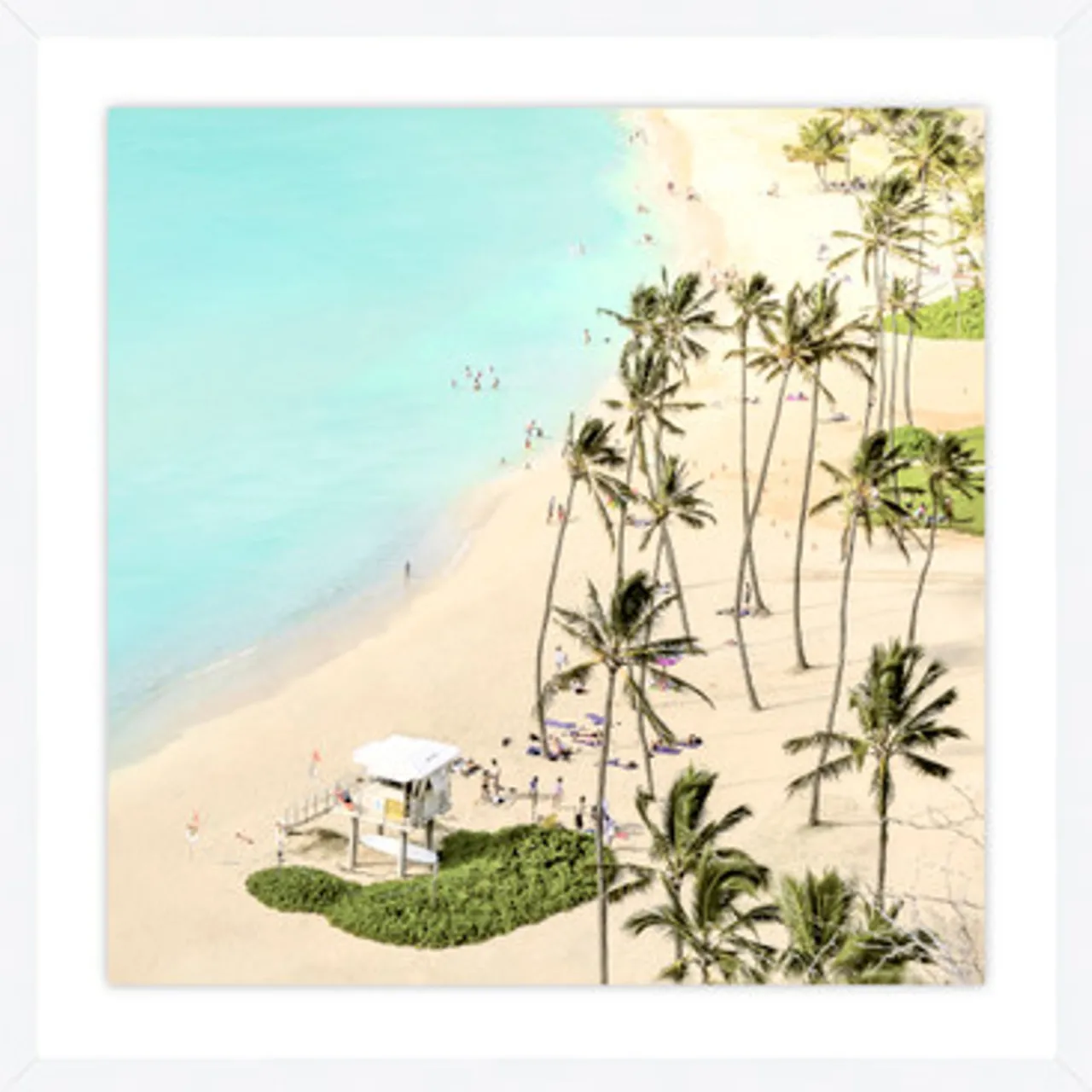 Z Gallerie Hawaiian Beach I> Series | Framed Art