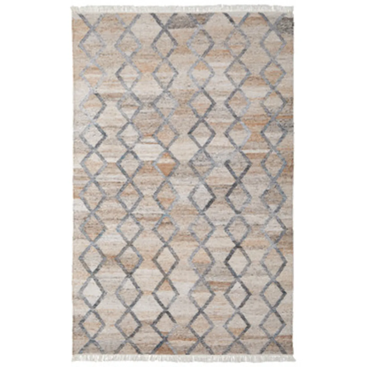 Z Gallerie Hera Rug - Beige/Grey> Pattern Rugs | Living Room Rugs