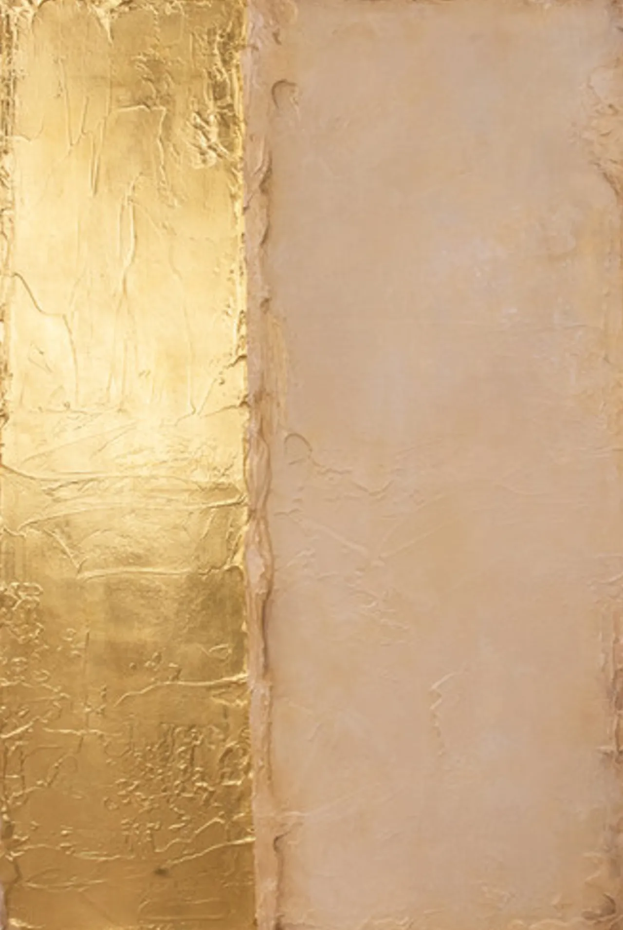 Z Gallerie Indifference> Canvas | Gold