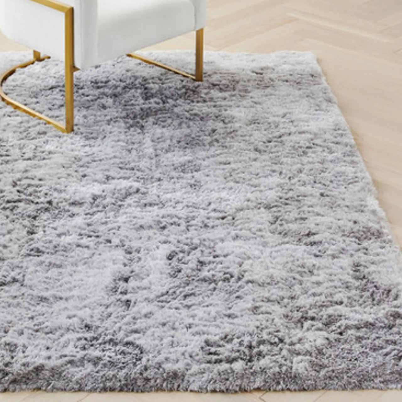 Z Gallerie Indochine Rug - Platinum> Solid Rugs | Living Room Rugs