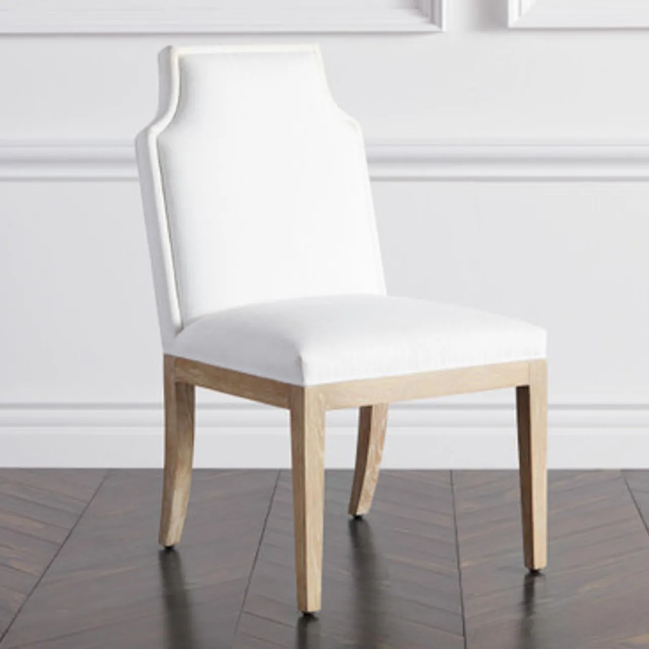 Z Gallerie Jasmine Dining Chair - Wash Oak> Dining Chairs