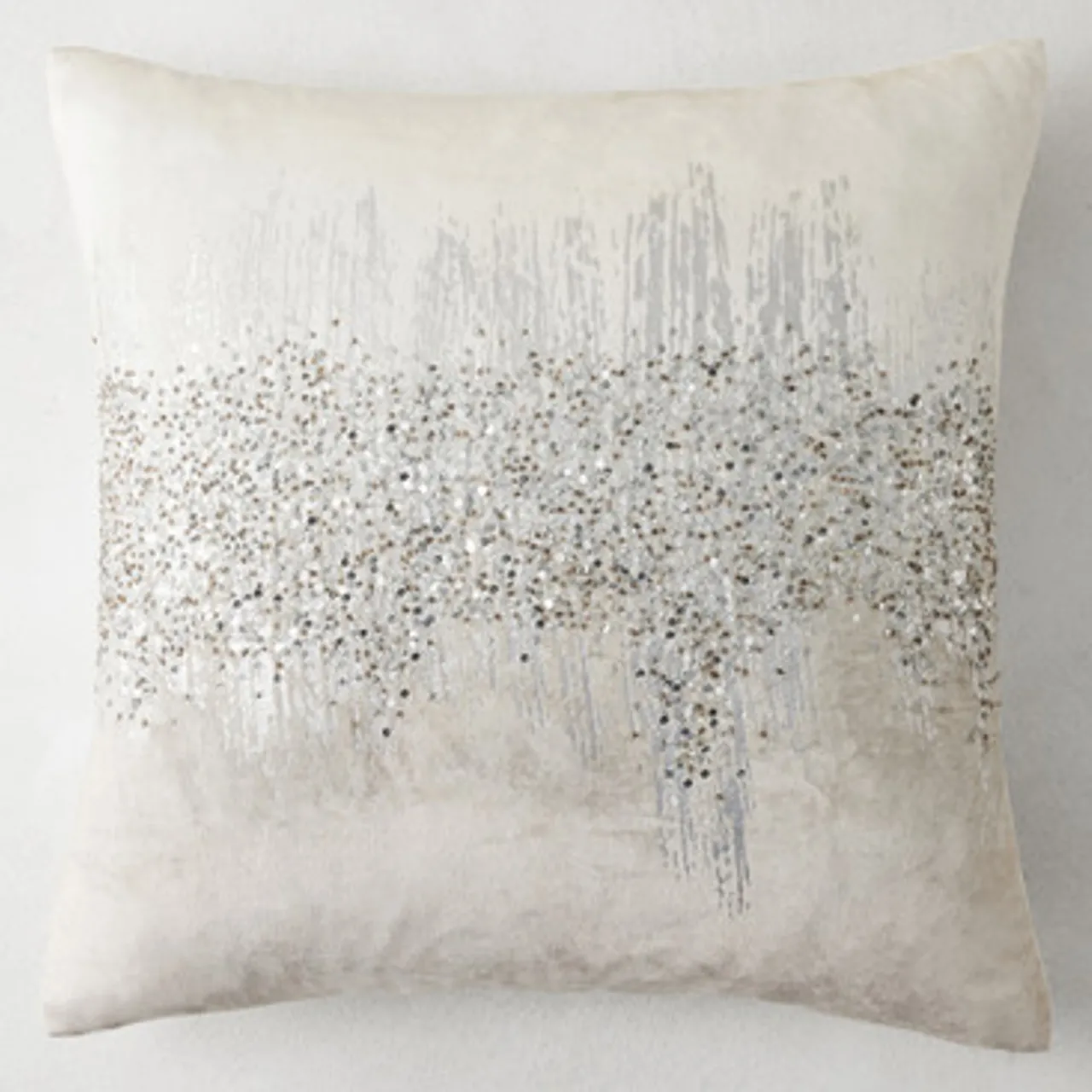 Z Gallerie Joie De Vivre Pillow 22" - Grey> Textile Sale | Patterned Pillows