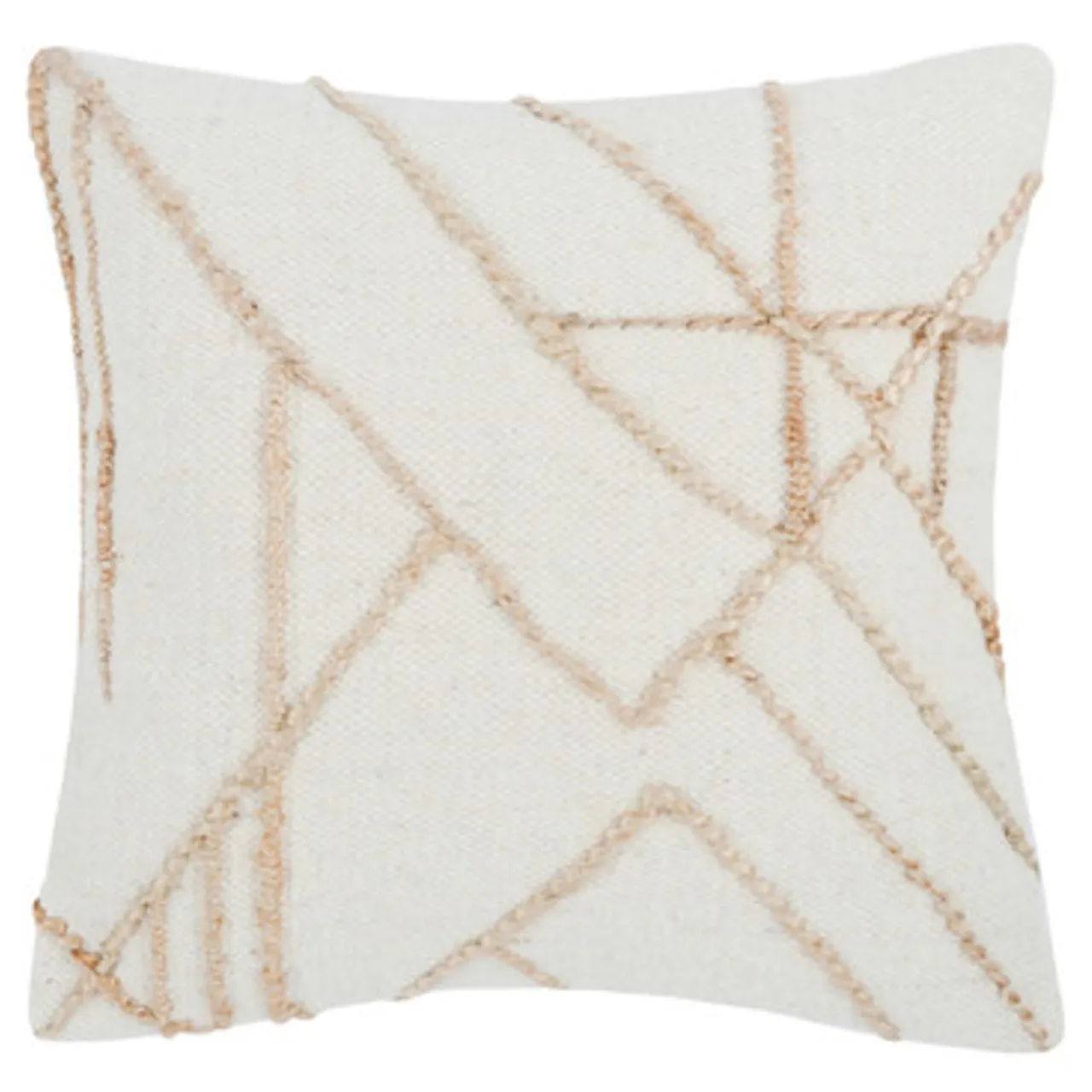 Z Gallerie Juni Pillow 22" - Ivory/Natural> Textile Sale | Patterned Pillows