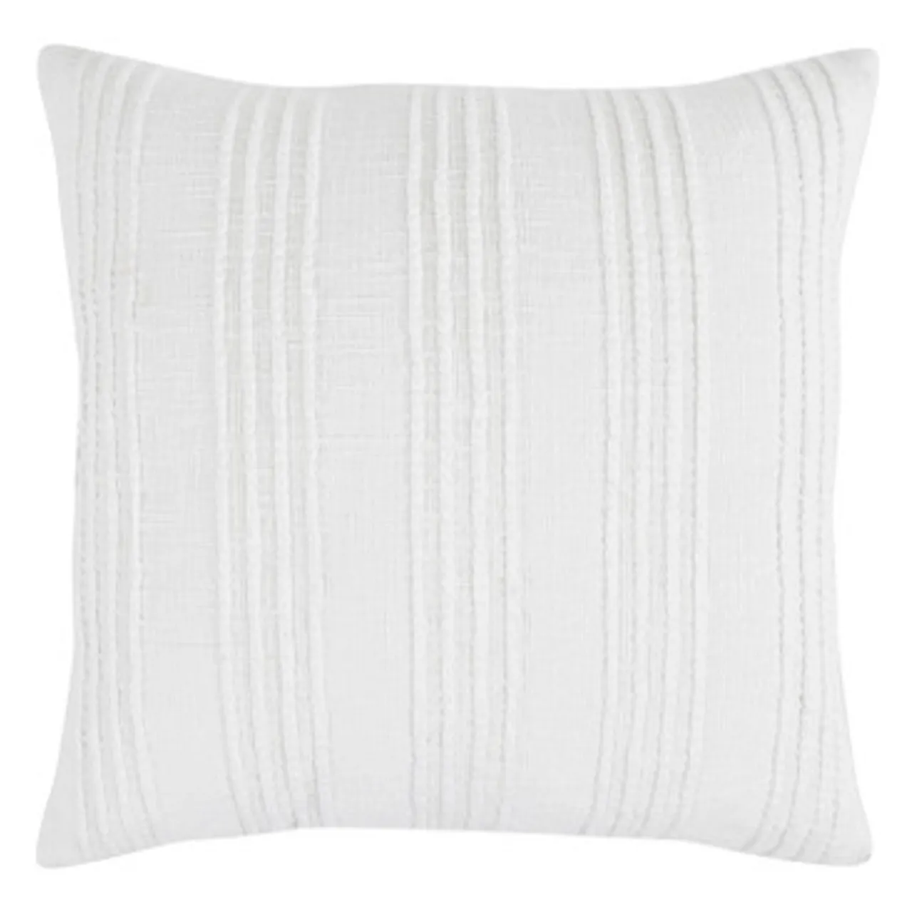 Z Gallerie Kyrie Pillow 22" - White> Textile Sale | Solid Pillows