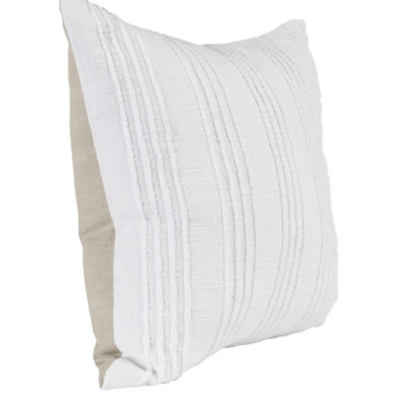 Z Gallerie Kyrie Pillow 22" - White> Textile Sale | Solid Pillows