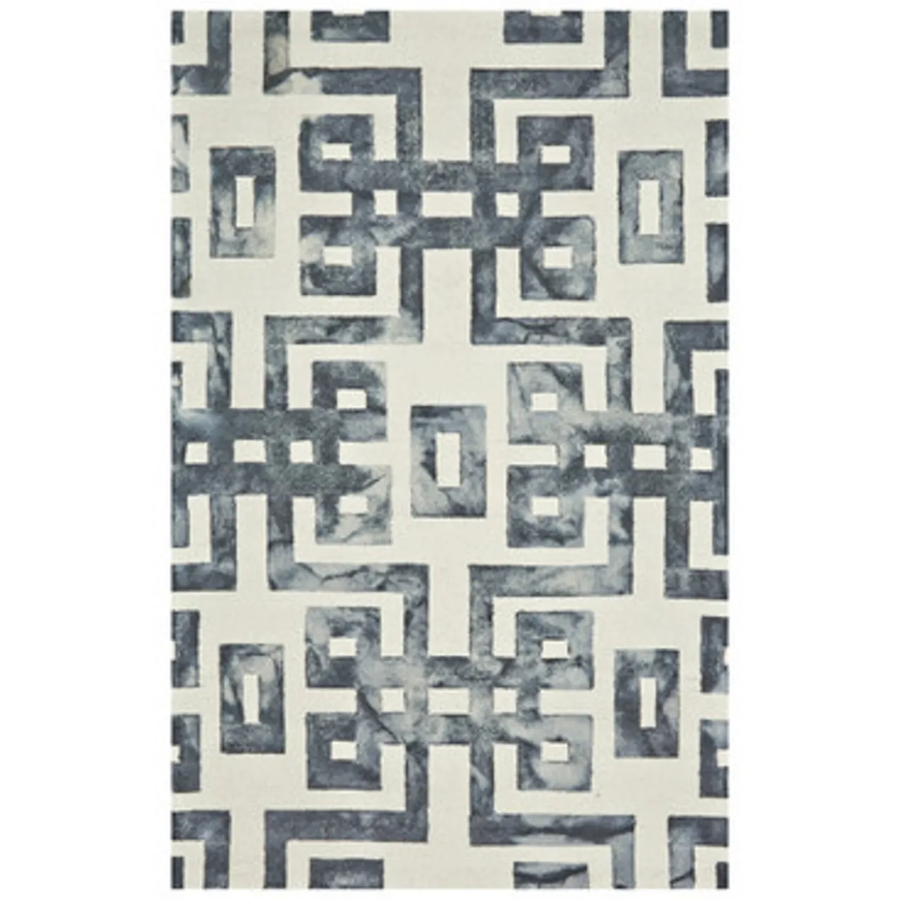 Z Gallerie Lauren Rug - Black/Ivory> Modern Rugs | Pattern Rugs