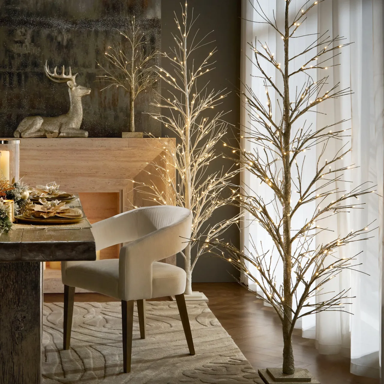 Z Gallerie LED Glitter Tree 3'> Décor | Floral