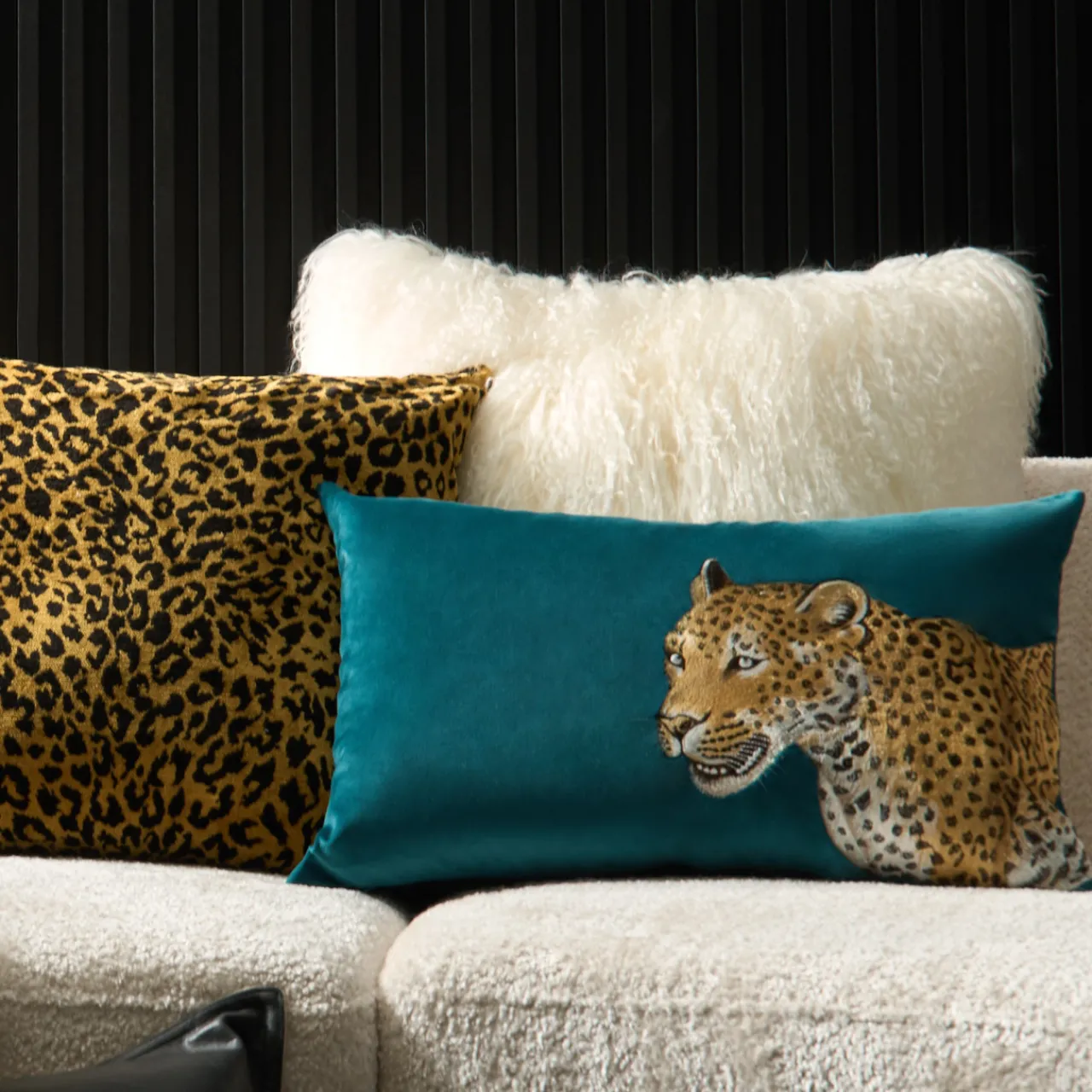 Z Gallerie Leopard Lumbar 15" x 23"> Textile Sale | Novelty Pillows