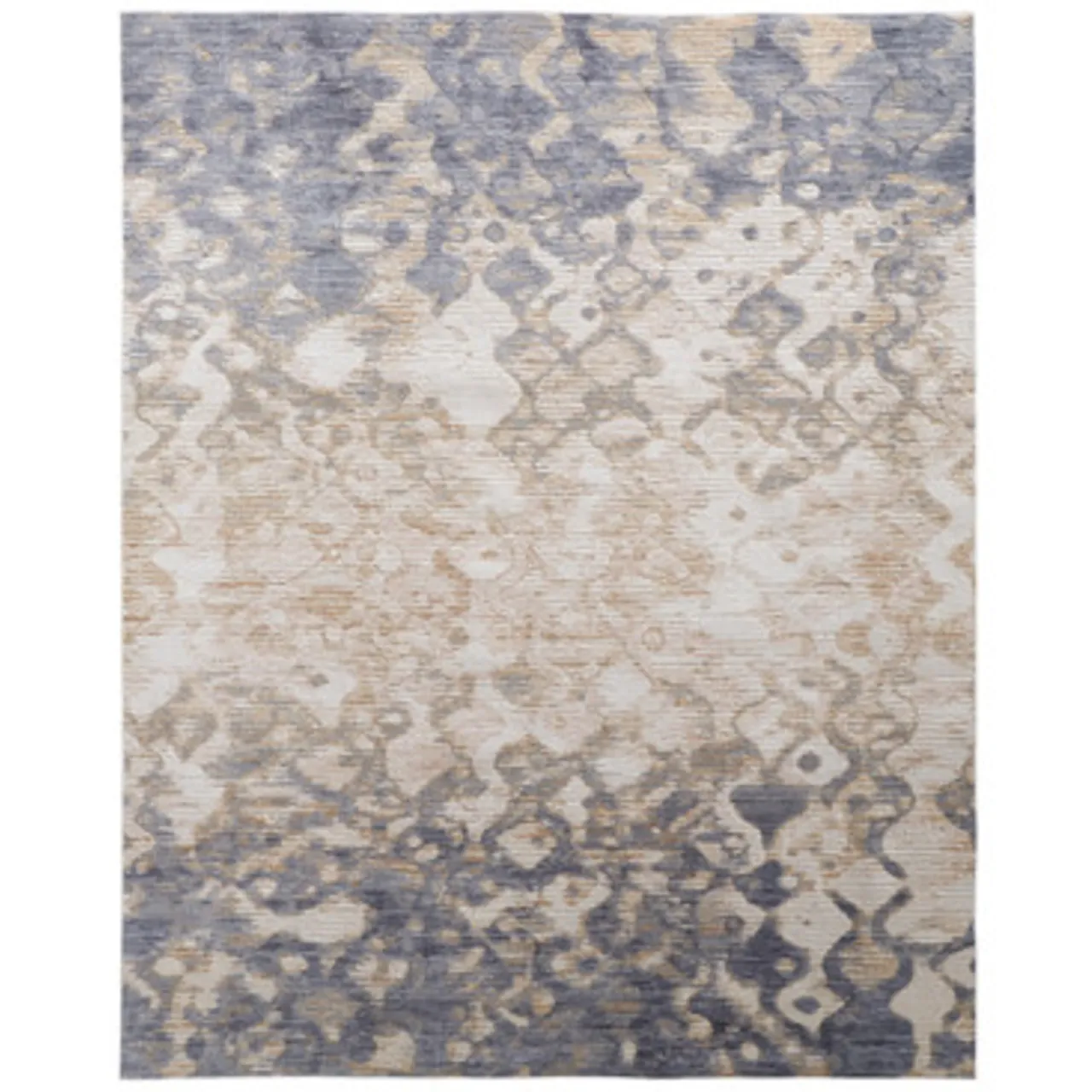 Z Gallerie Liana Rug - Beige/Blue> Modern Rugs | Pattern Rugs