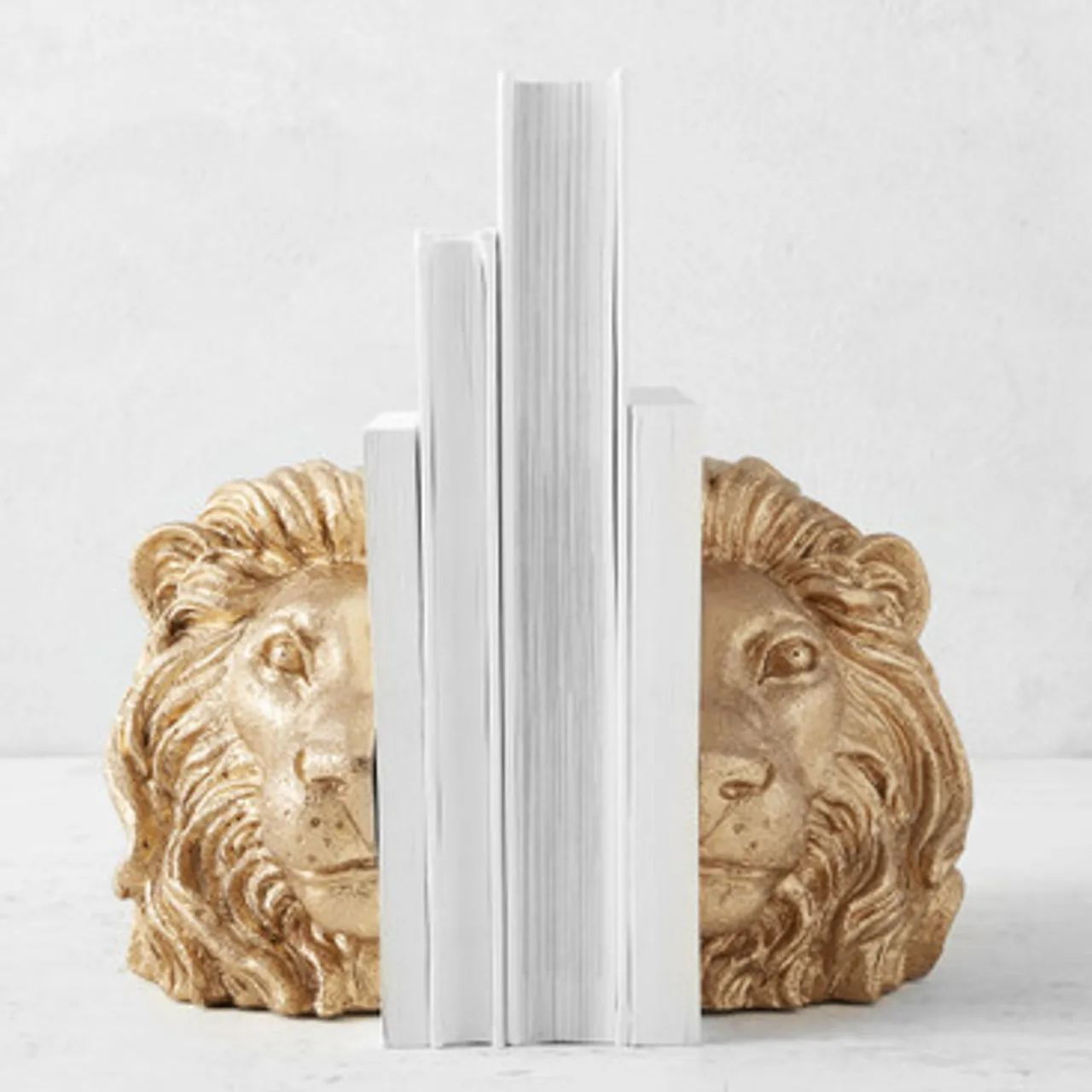 Z Gallerie Lion Head Bookends> Home Decor | Décor Sale