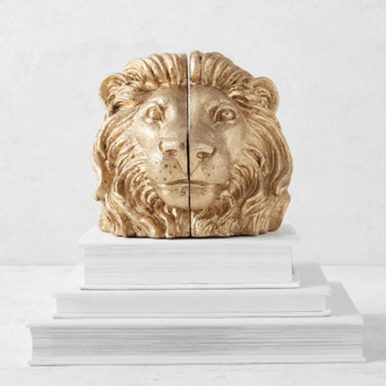 Z Gallerie Lion Head Bookends> Home Decor | Décor Sale